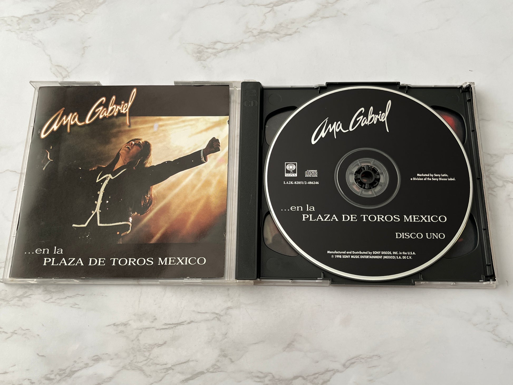 Ana Gabriel – ...en la Plaza de Toros México (2-CD Set) (1998)