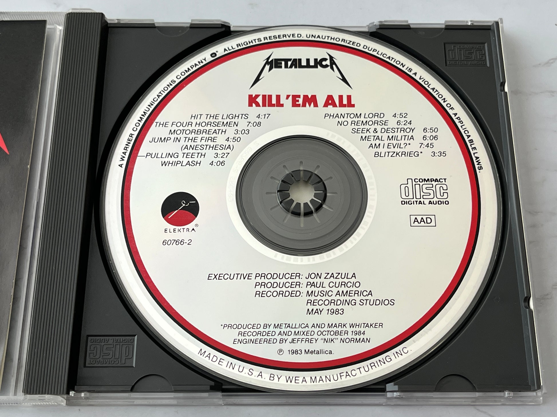 Metallica – Kill 'Em All (1983)