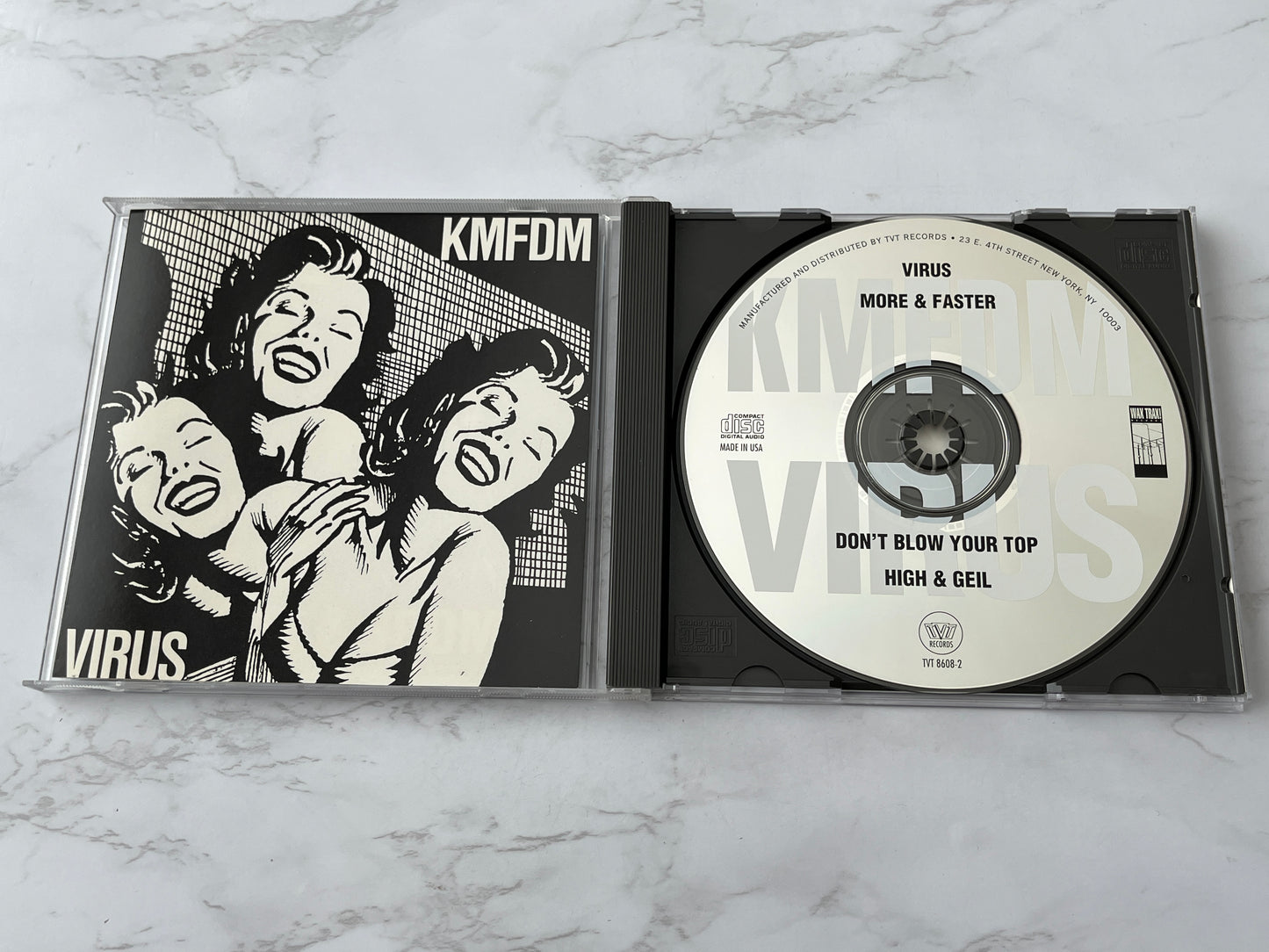 KMFDM – Virus (CD Maxi Single) (1989)