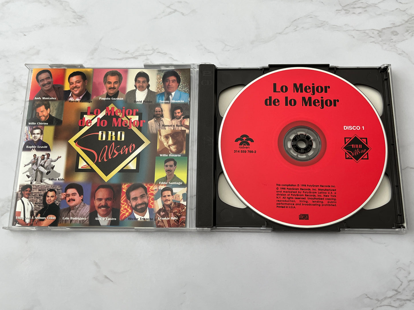 Lo Mejor de lo Mejor: Oro Salsero (2-CD Set) (1998)