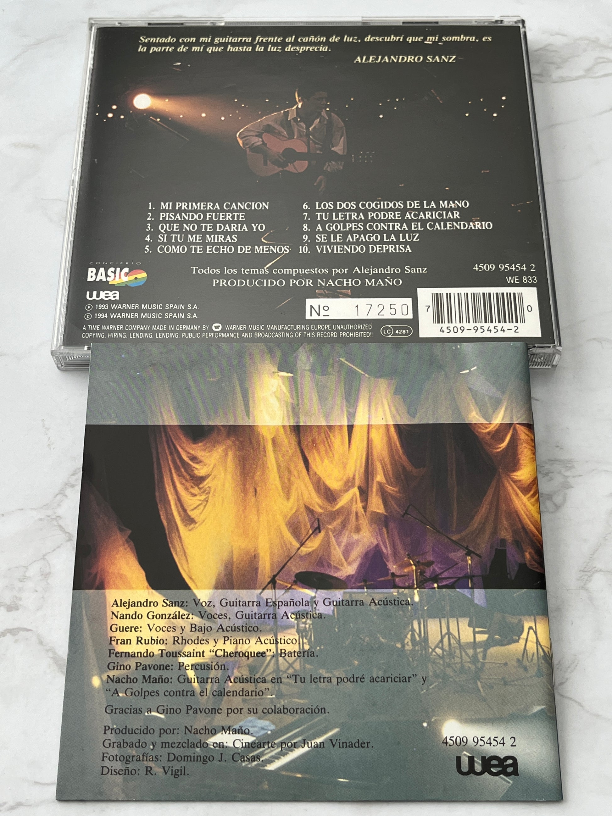 Alejandro Sanz – Basico (1994) [GERMAN PRESS]