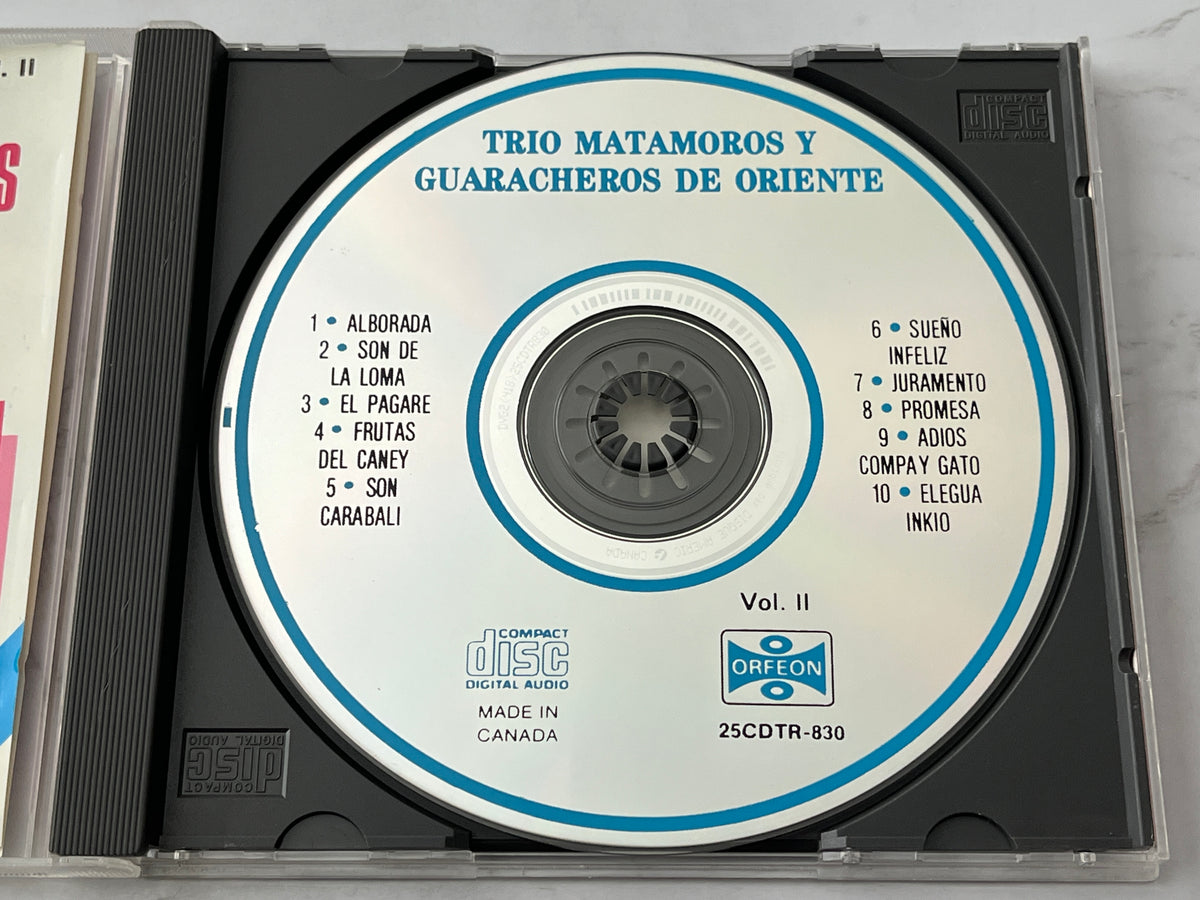 Trio Matamoros Y Guaracheros De Oriente – Cuba: Dos Grandes Leyendas Vol. II [CANADA PRESS]