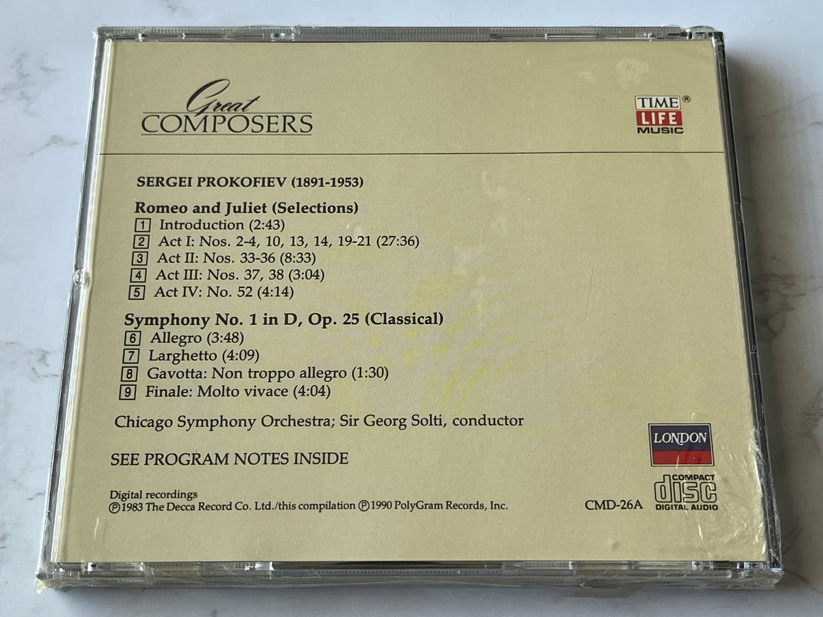Sergei Prokofiev – Great Composers: Prokofiev (Disc A) (1990)
