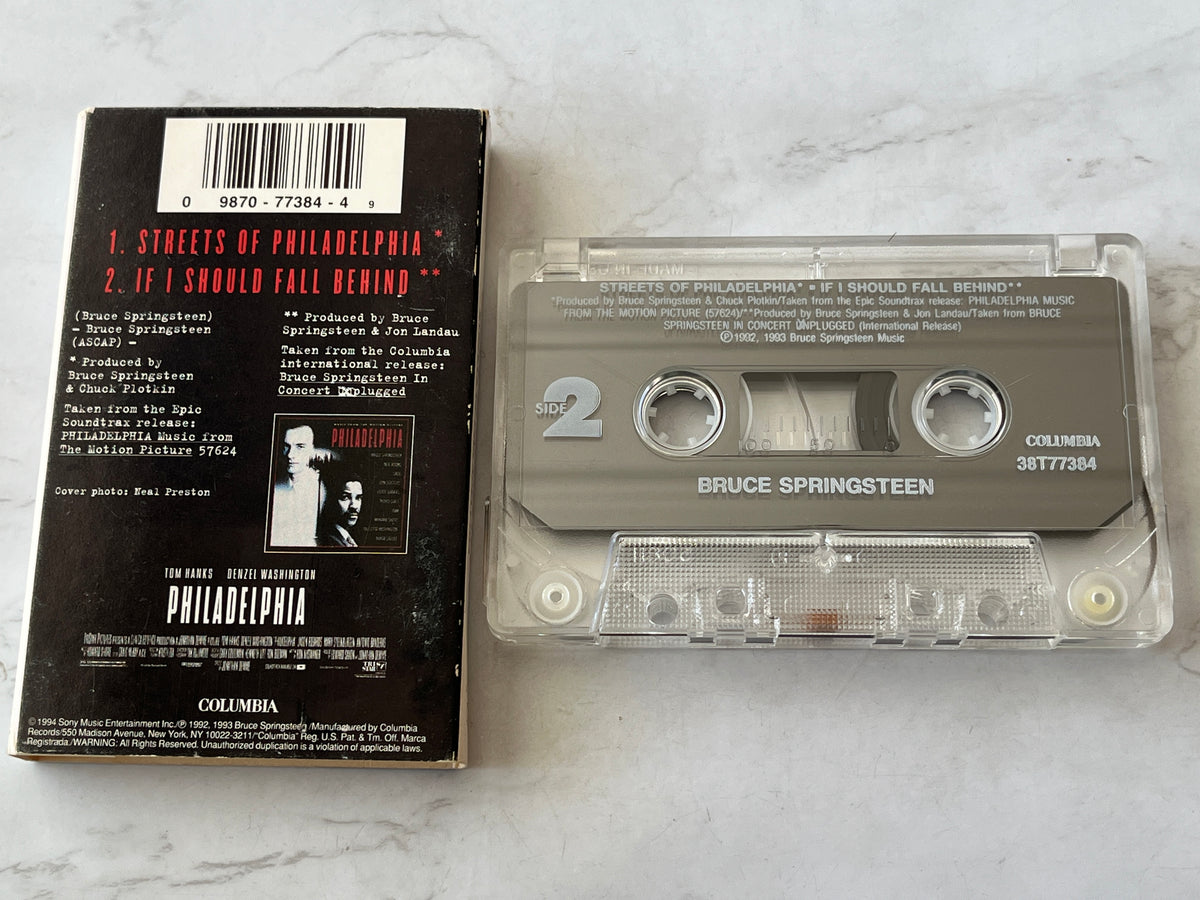 Bruce Springsteen – Streets Of Philadelphia (Cassette Single) (1994)