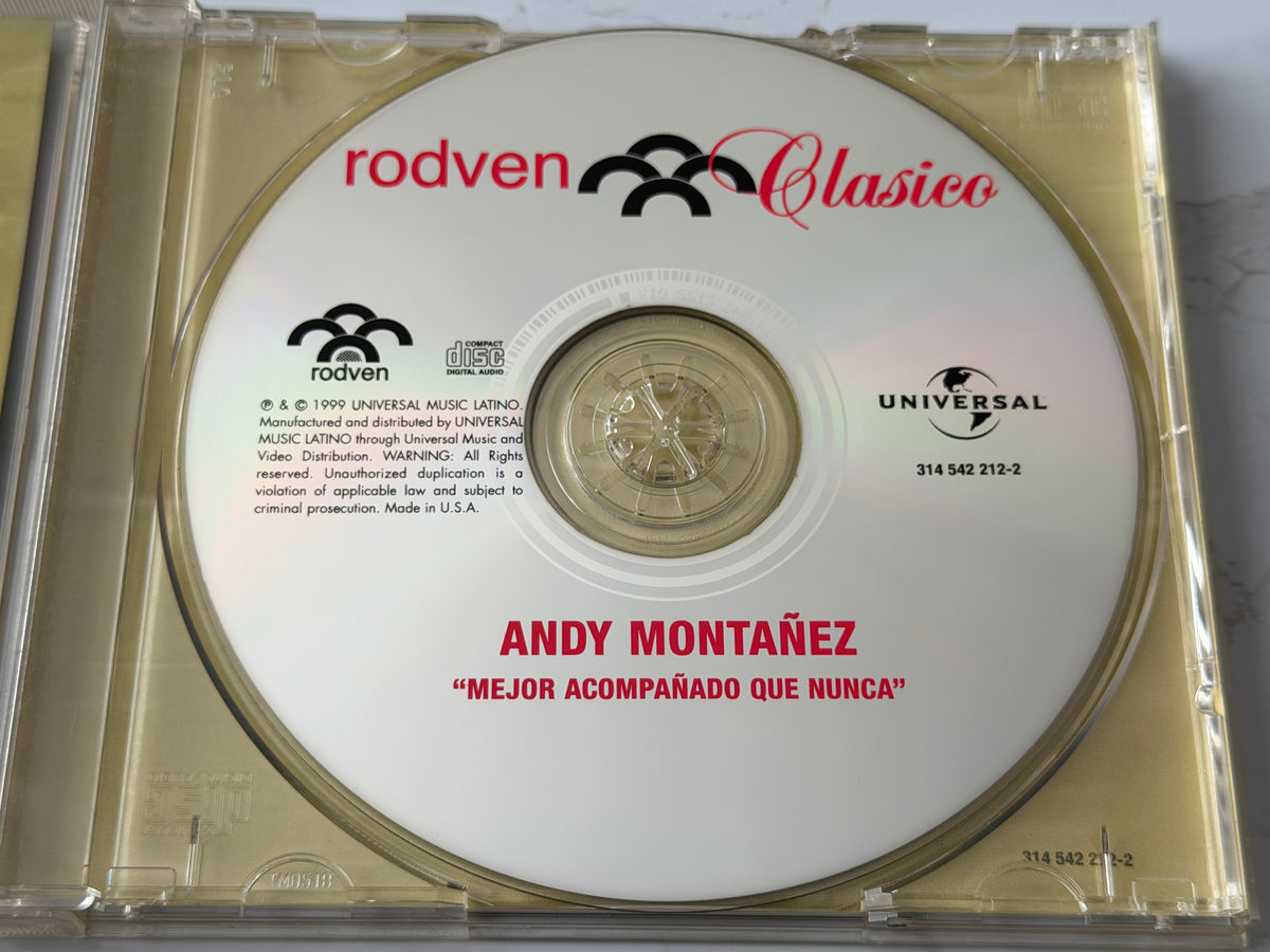 Andy Montañez – Mejor Acompanado Que Nunca (1999)
