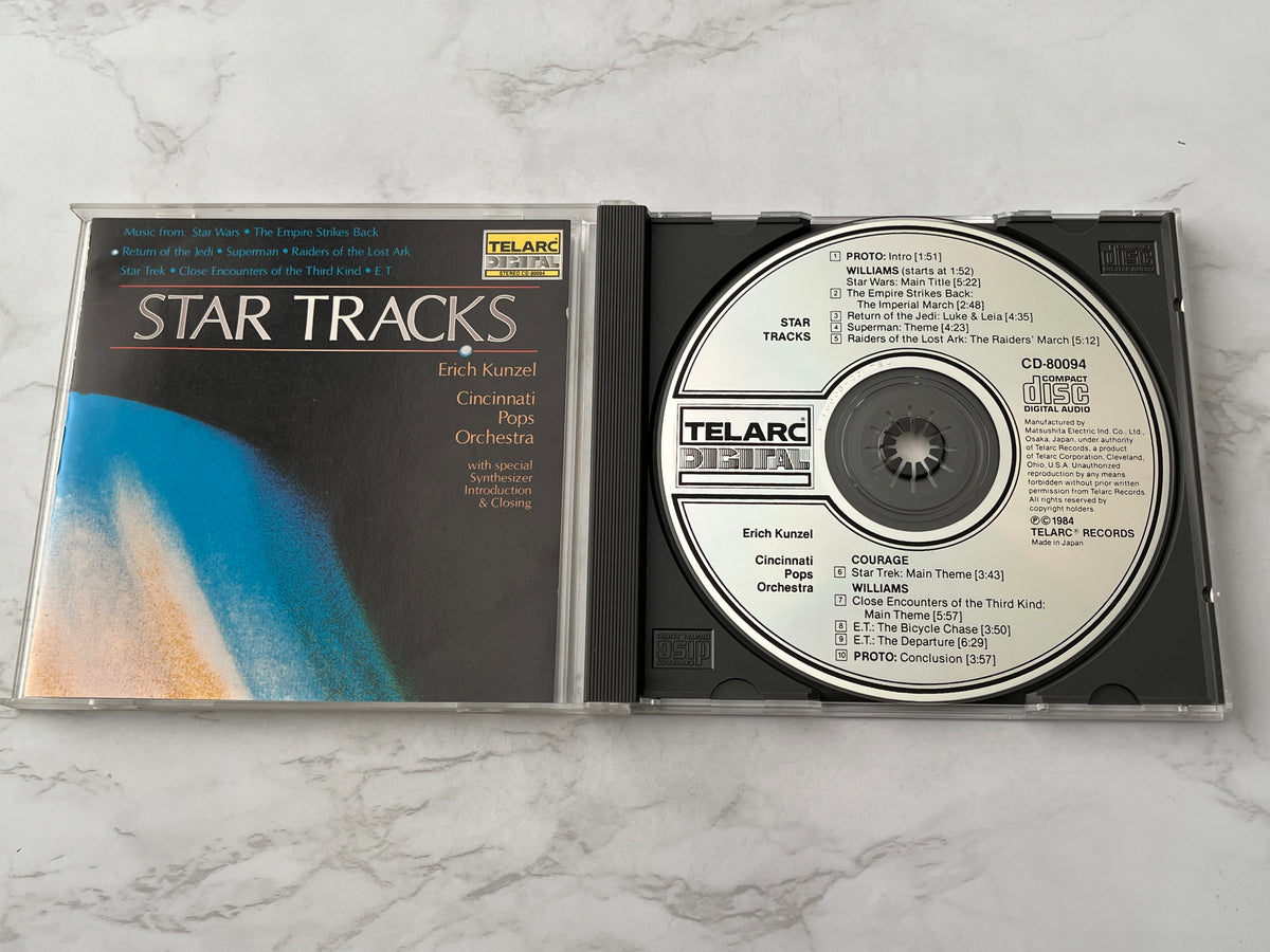 Erich Kunzel & Cincinnati Pops Orchestra – Star Tracks (1984) [JAPAN TARGET ERA]