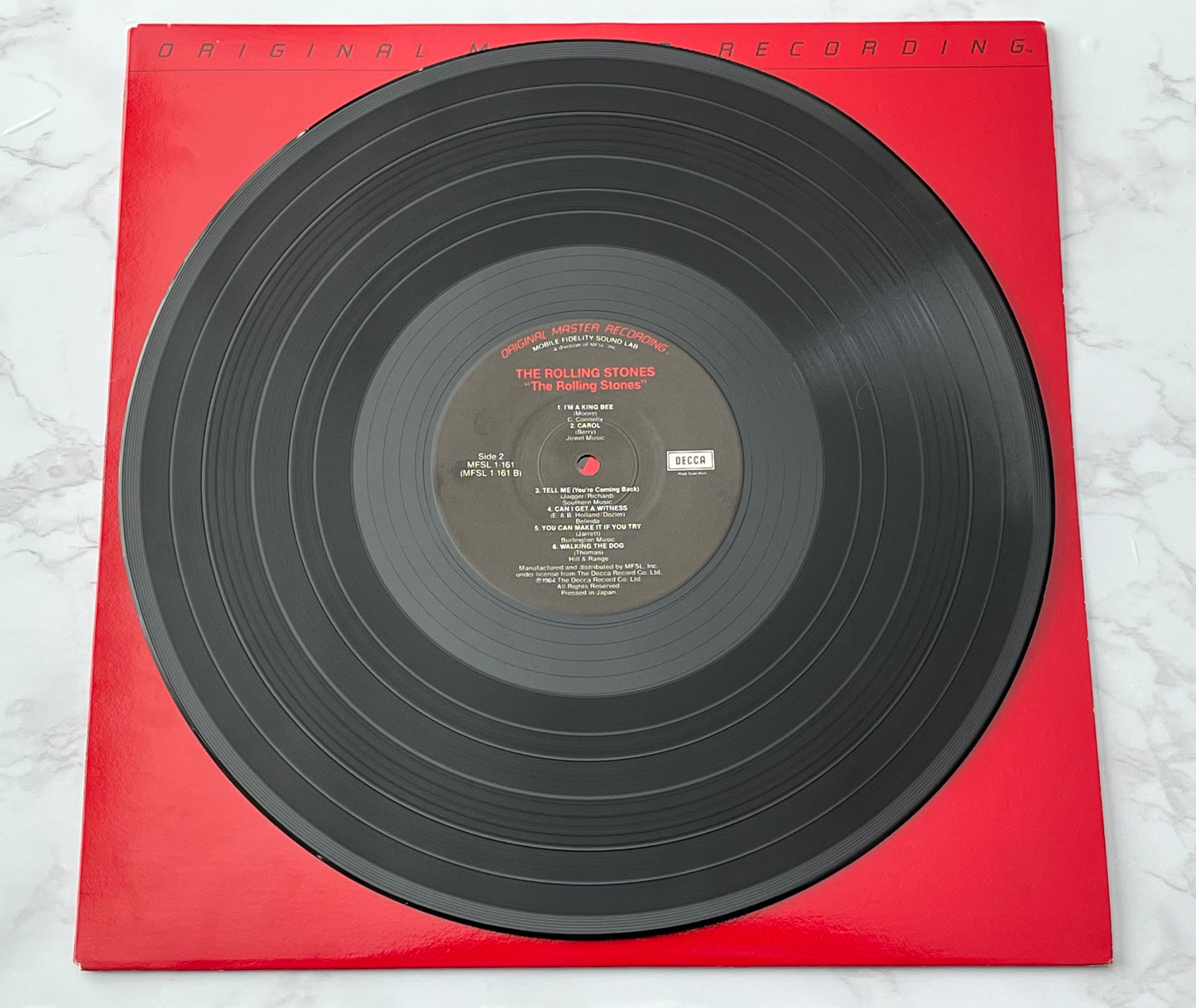 Rolling Stones England's Newest Hit Makers LP 1984 Mobile Fidelity MADE IN JAPAN