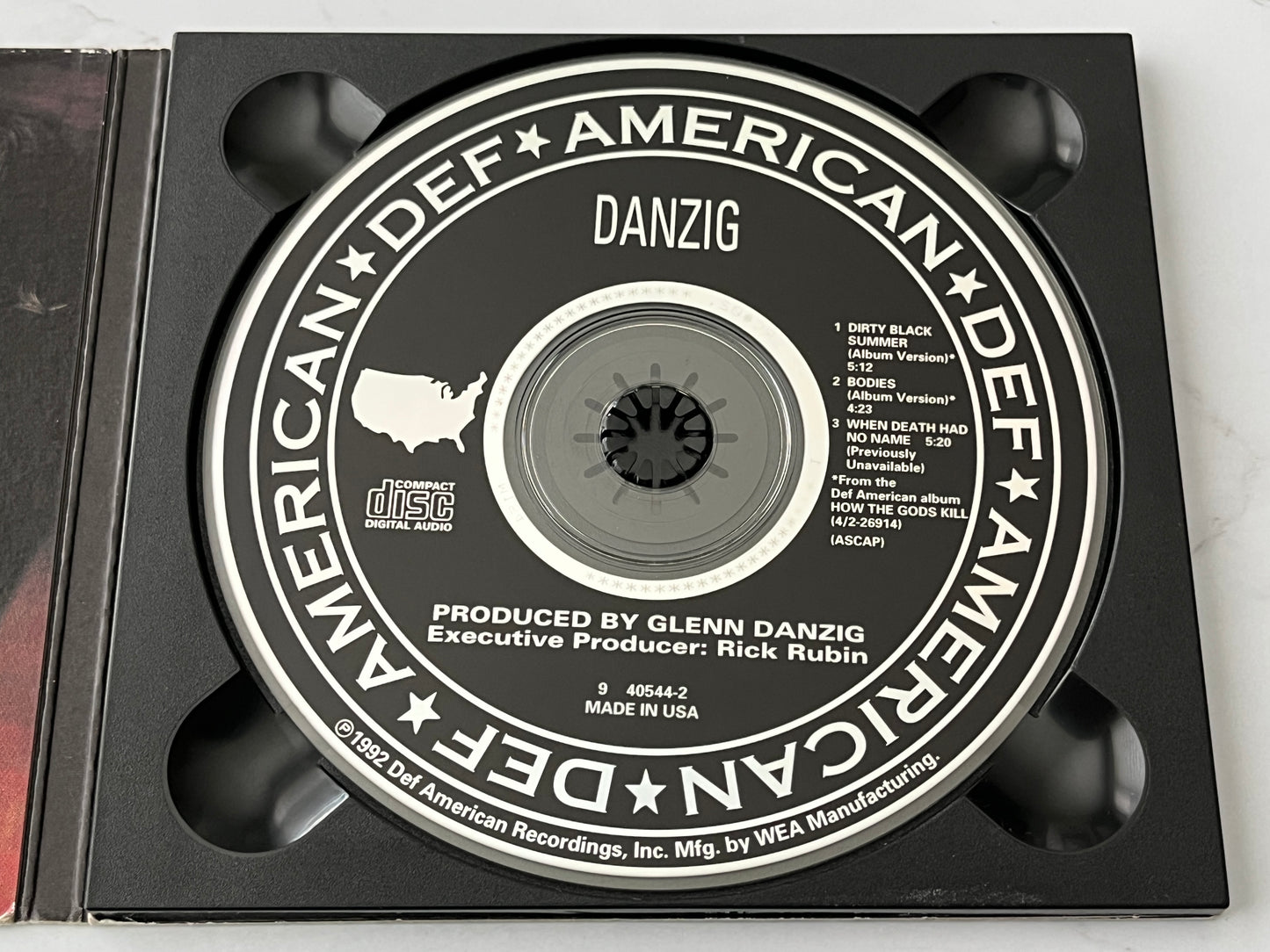 Danzig – Dirty Black Summer (CD Maxi-Single) (1992)