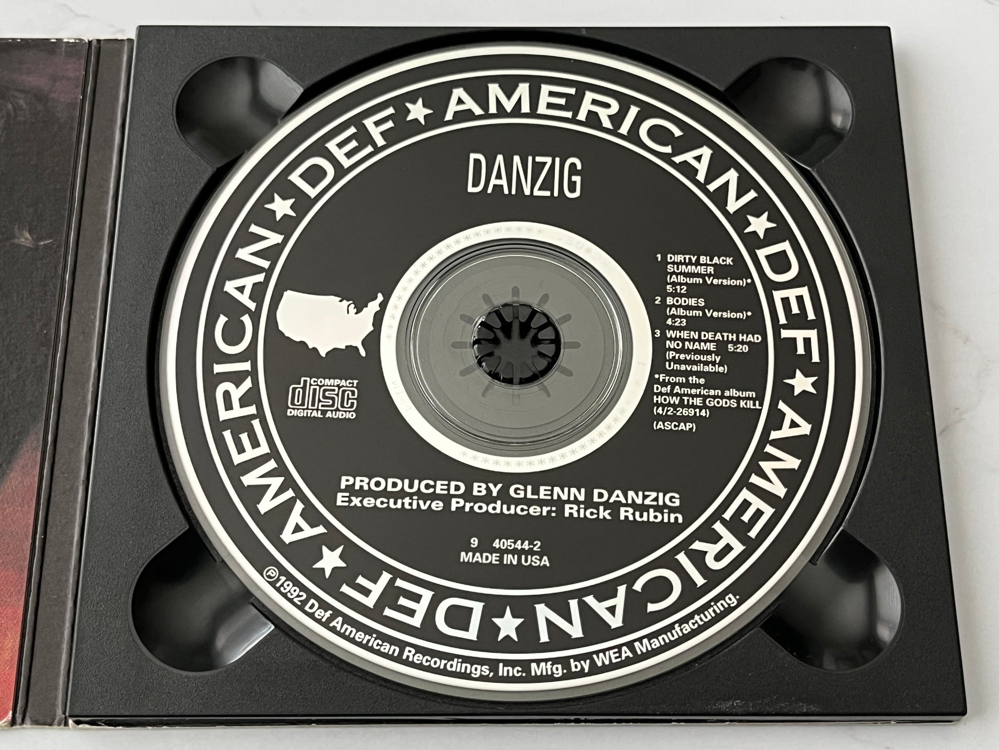 Danzig – Dirty Black Summer (CD Maxi-Single) (1992)
