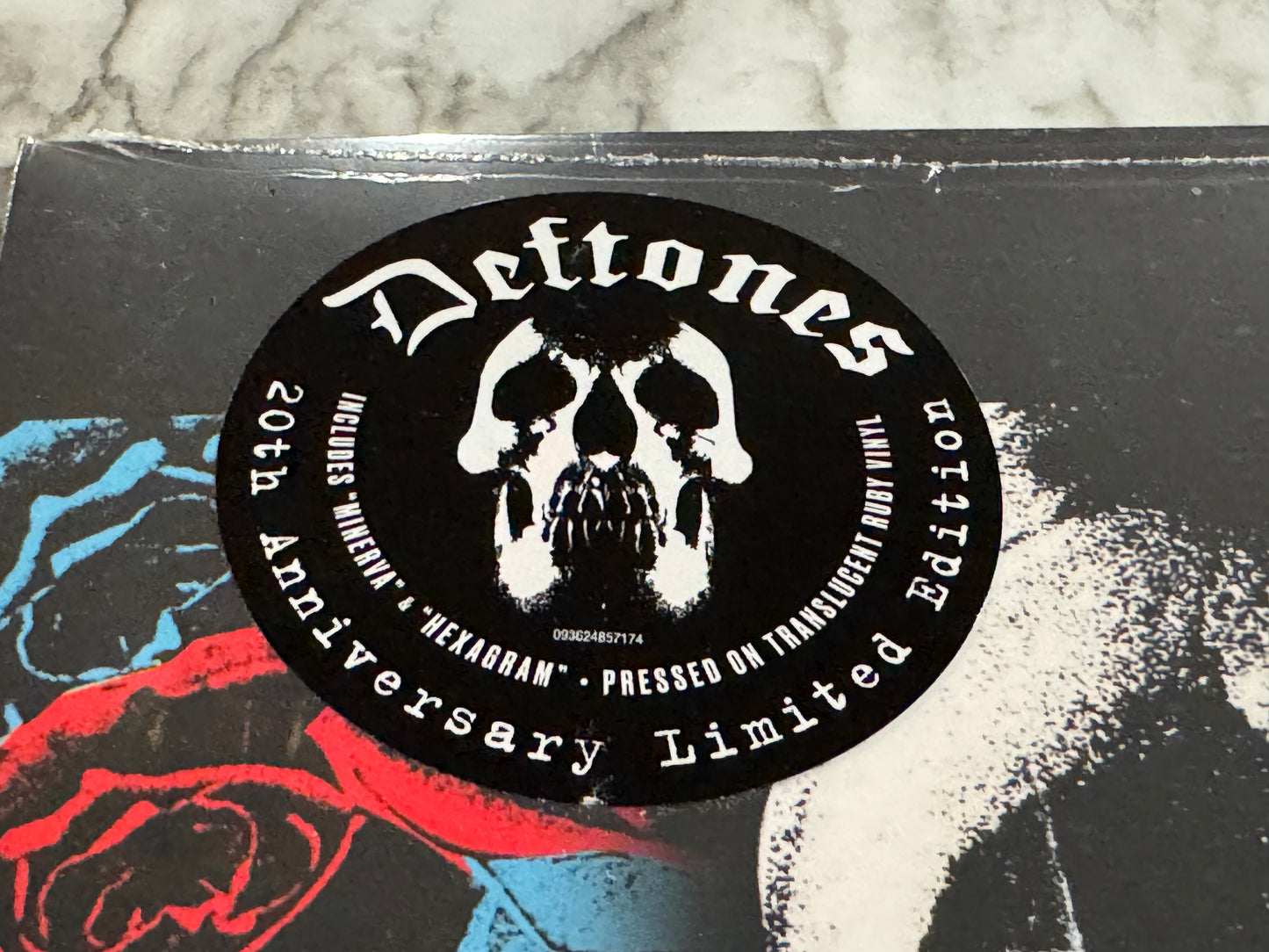 Deftones Deftones LP SEALED! 2023 Translucent Ruby Maverick w/Hype Sticker