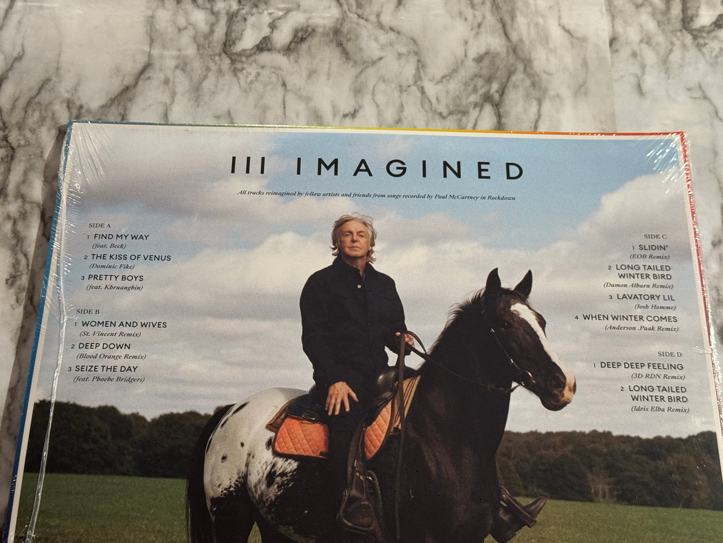 Paul McCartney McCartney III Imagined 2 LP SPLATTER Vinyl 2021 SEALED! Capitol