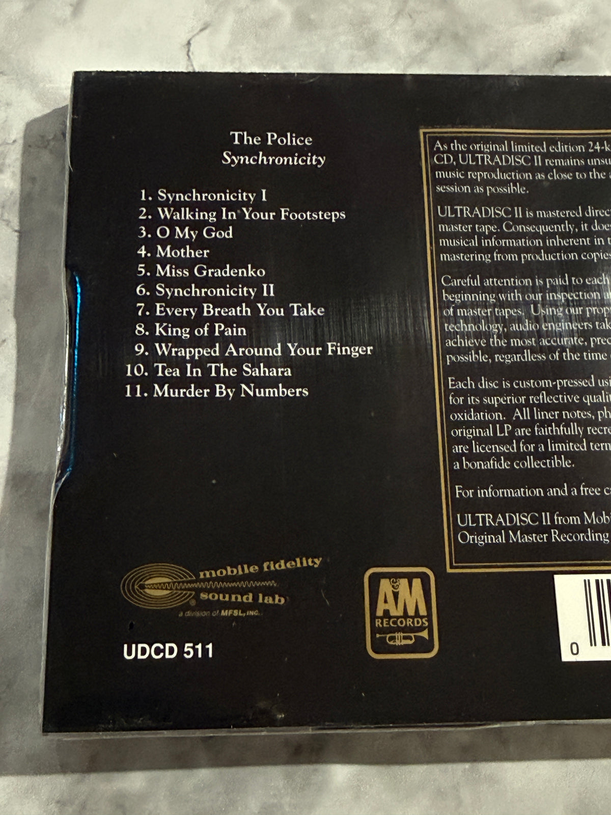 The Police – Synchronicity (MFSL, 24KT Gold, Sealed)