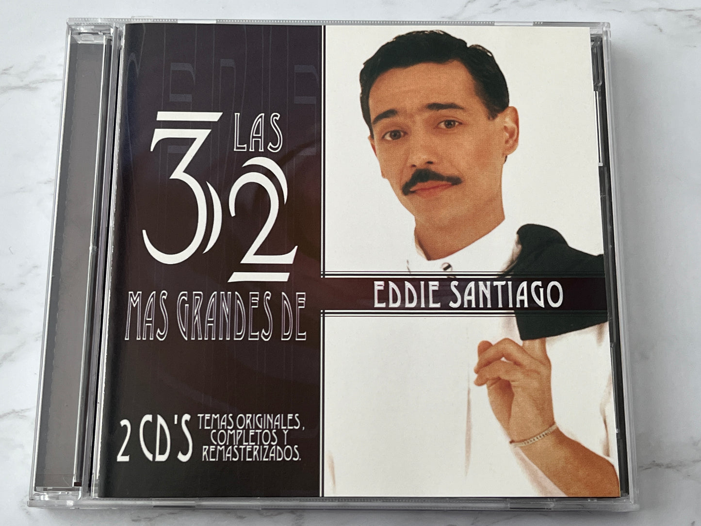 Eddie Santiago – Las 32 Más Grandes de Eddie Santiago (2-CD Set) (2004)