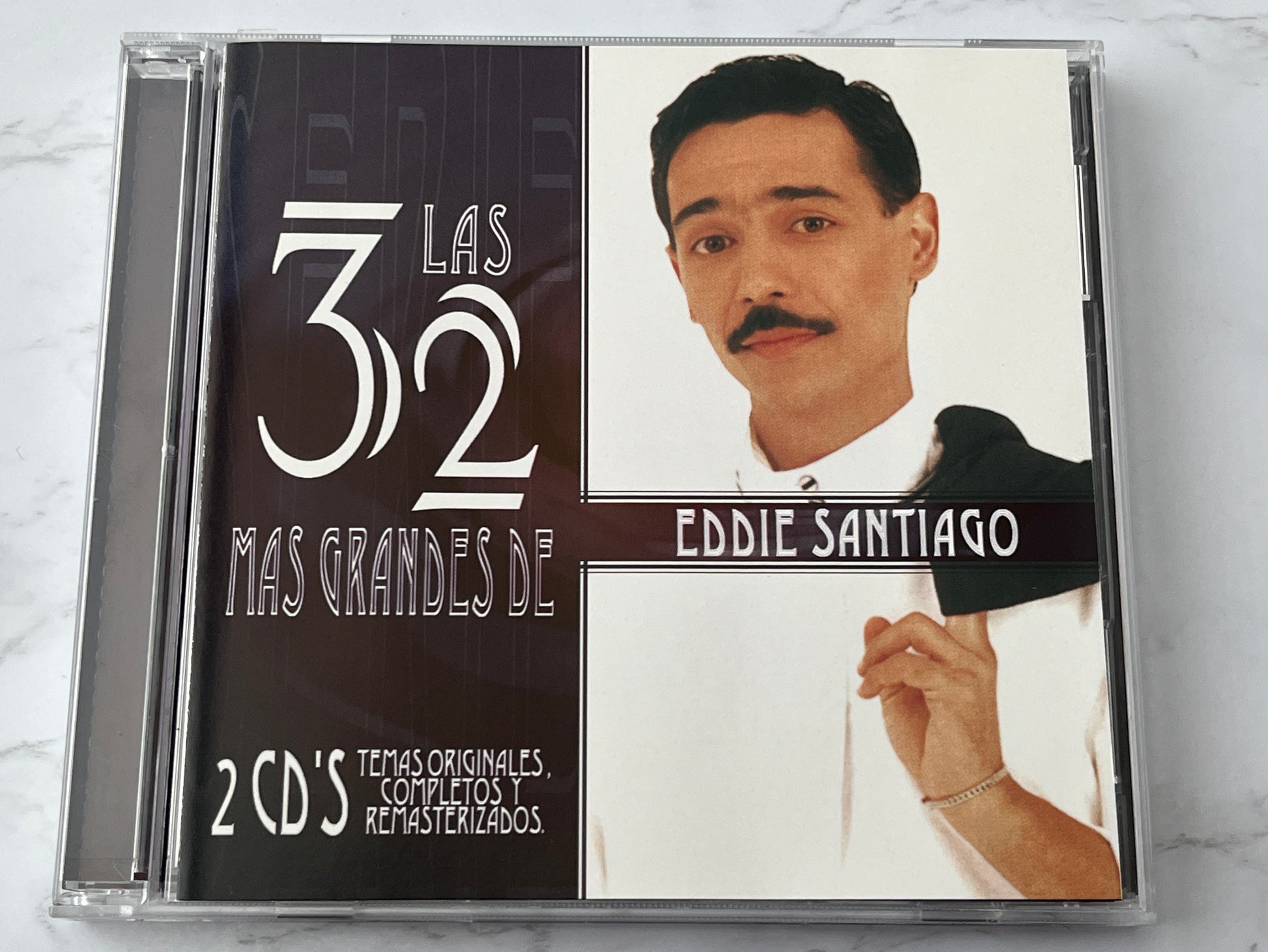 Eddie Santiago – Las 32 Más Grandes de Eddie Santiago (2-CD Set) (2004)