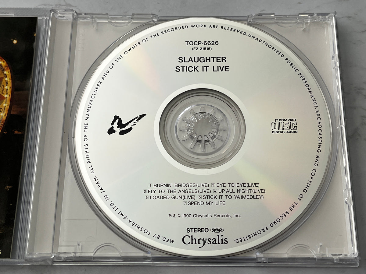 Slaughter – Stick It Live (1990) [JAPAN TARGET ERA]