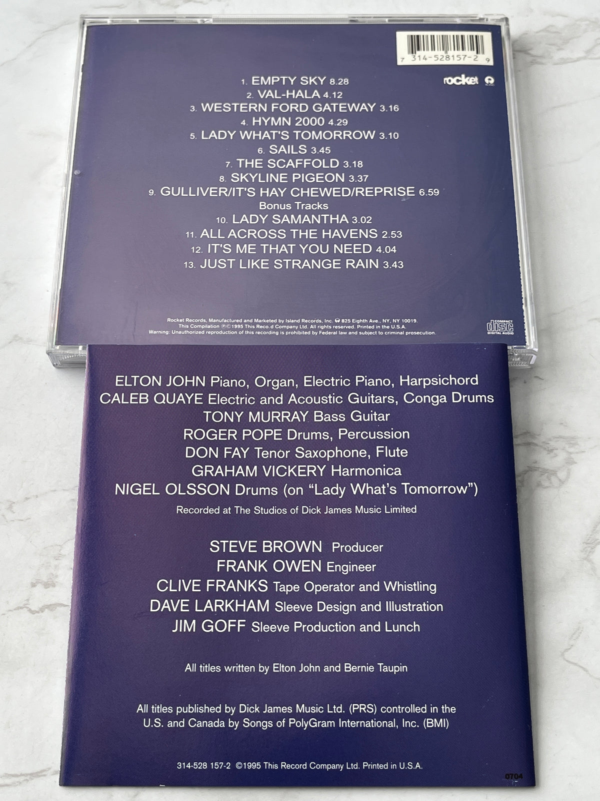 Elton John – Empty Sky (The Classic Years) (1995)