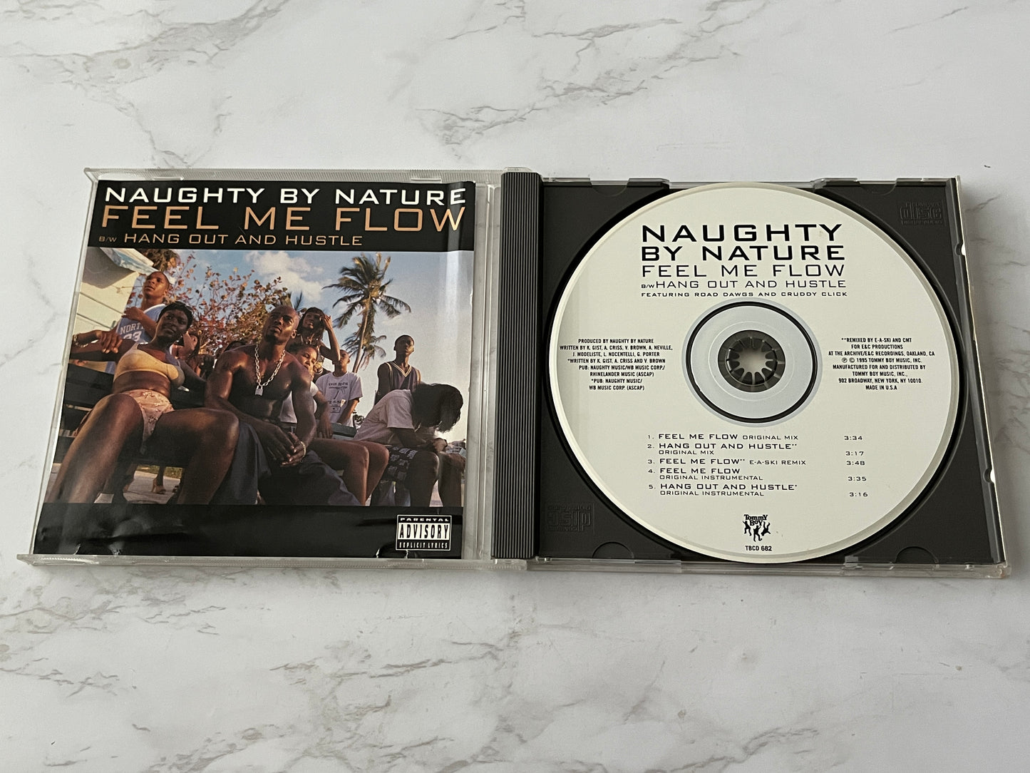 Naughty By Nature – Feel Me Flow (CD Single) (1995)