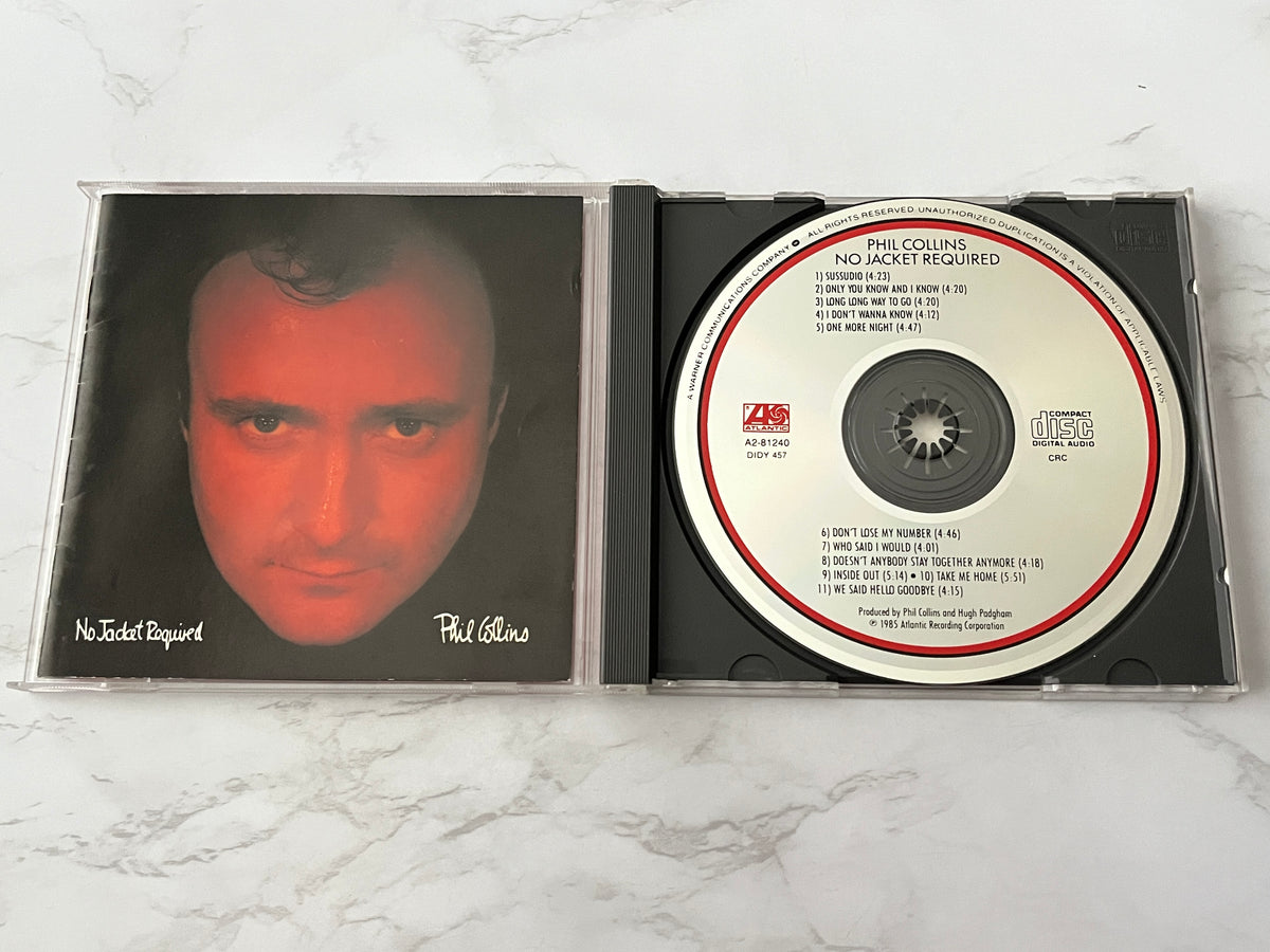 Phil Collins – No Jacket Required (1985) [DADC PRESS]