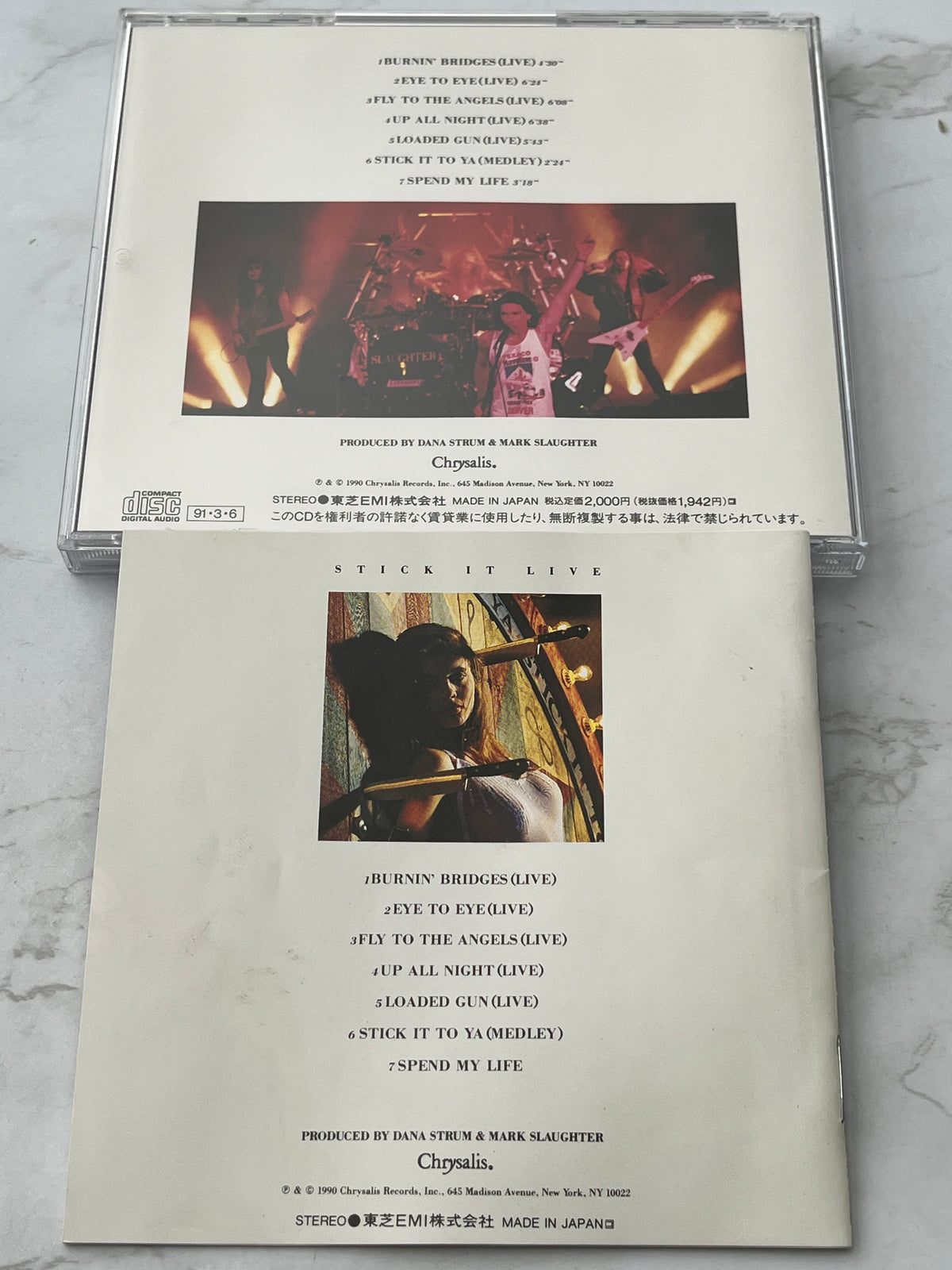 Slaughter – Stick It Live (1990) [JAPAN TARGET ERA]