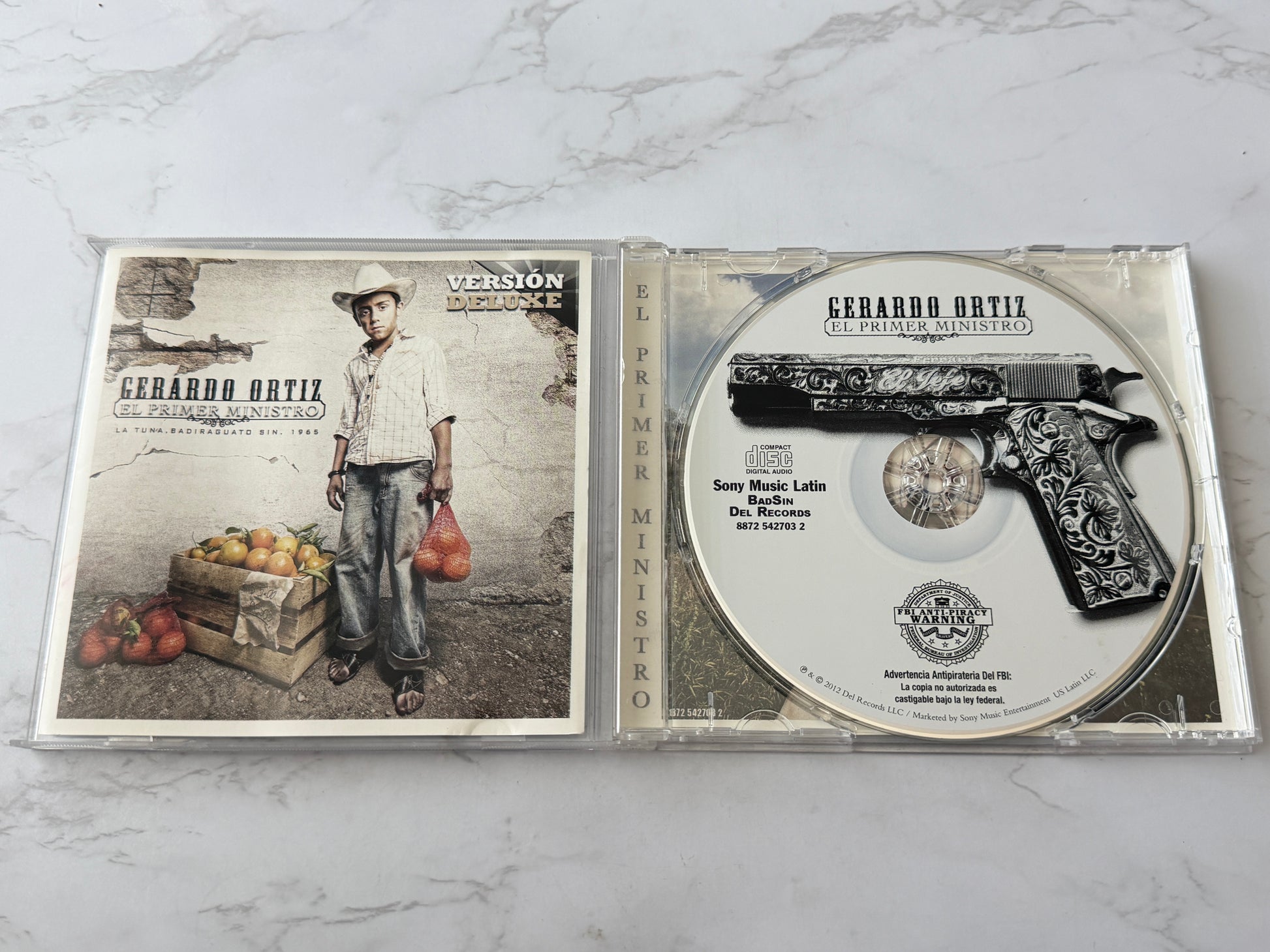 Gerardo Ortiz – El Primer Ministro (Versión Deluxe) (2012)