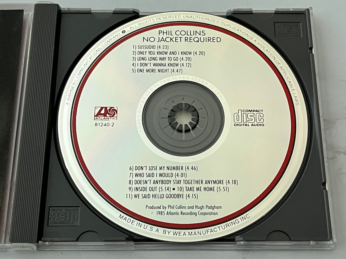 Phil Collins – No Jacket Required (1985)