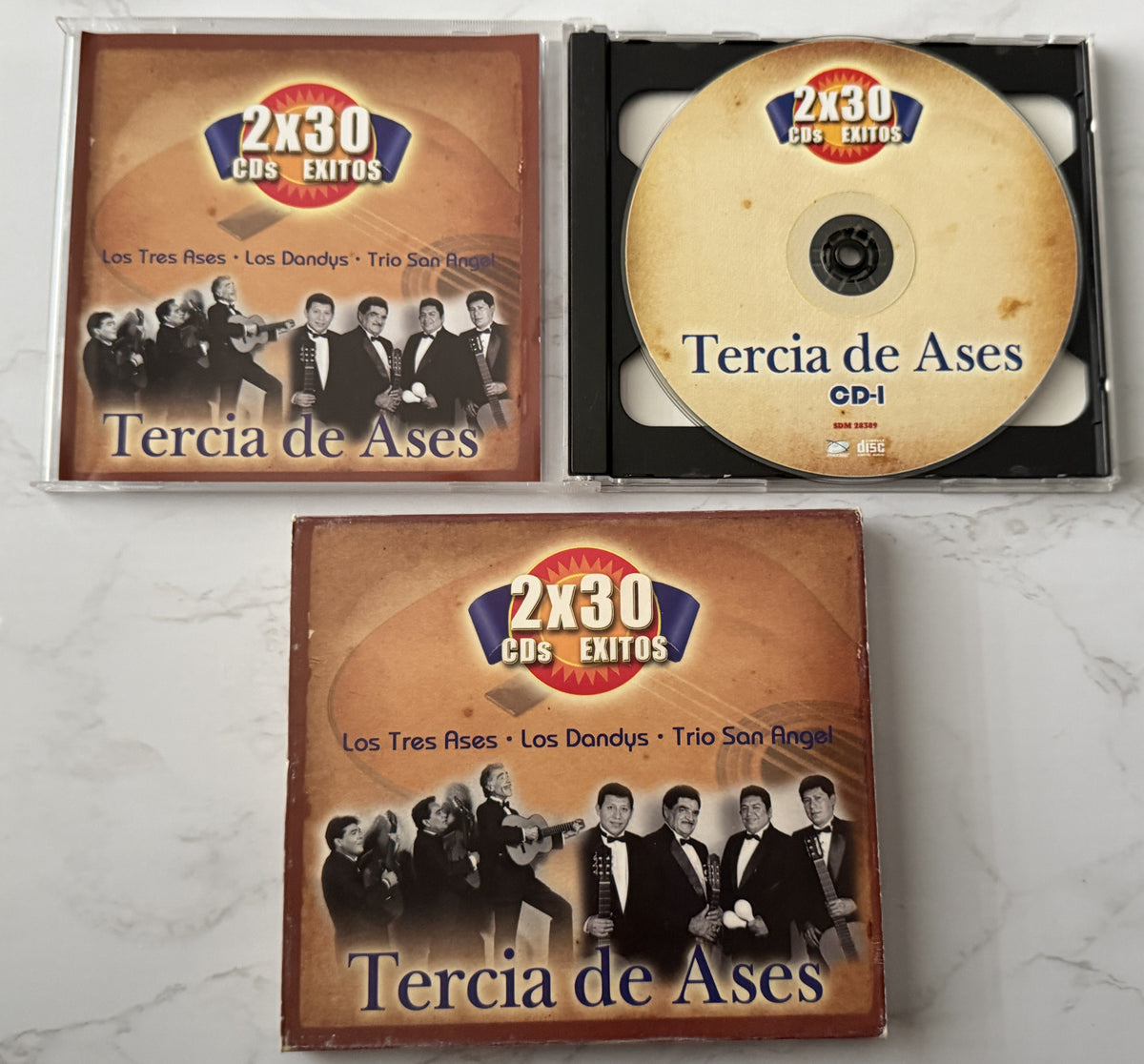 Los Tres Ases / Los Dandys / Trio San Angel – Tercia De Ases (2-CD Set) (2008)