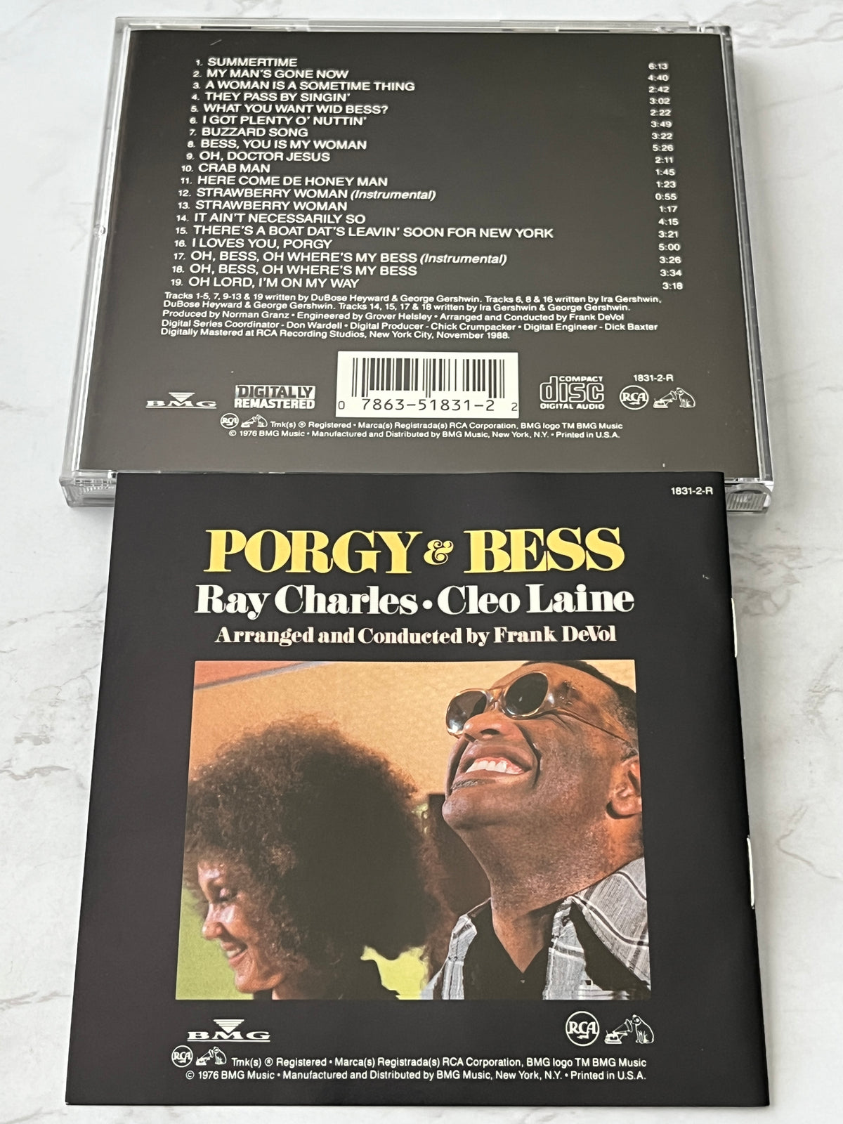 Ray Charles & Cleo Laine – Porgy & Bess (1989)