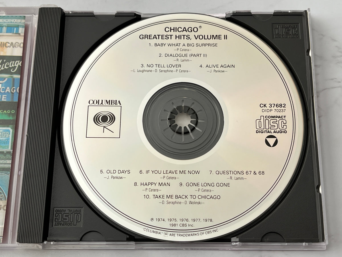 Chicago – Greatest Hits, Volume II [DADC PRESS]
