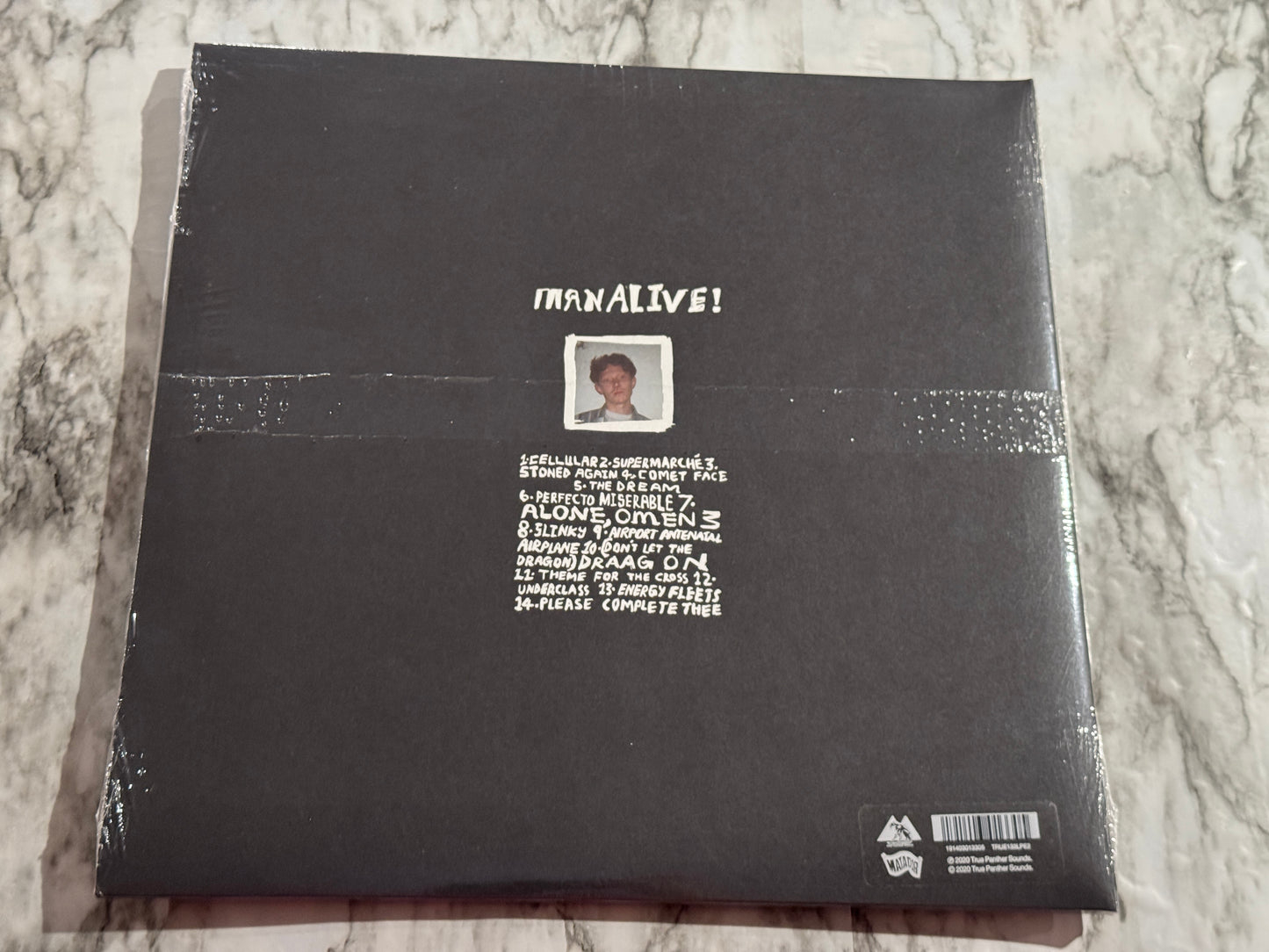 King Krule – Man Alive! LP White Vinyl Flexi 2020 SEALED Matador TRUE133LP
