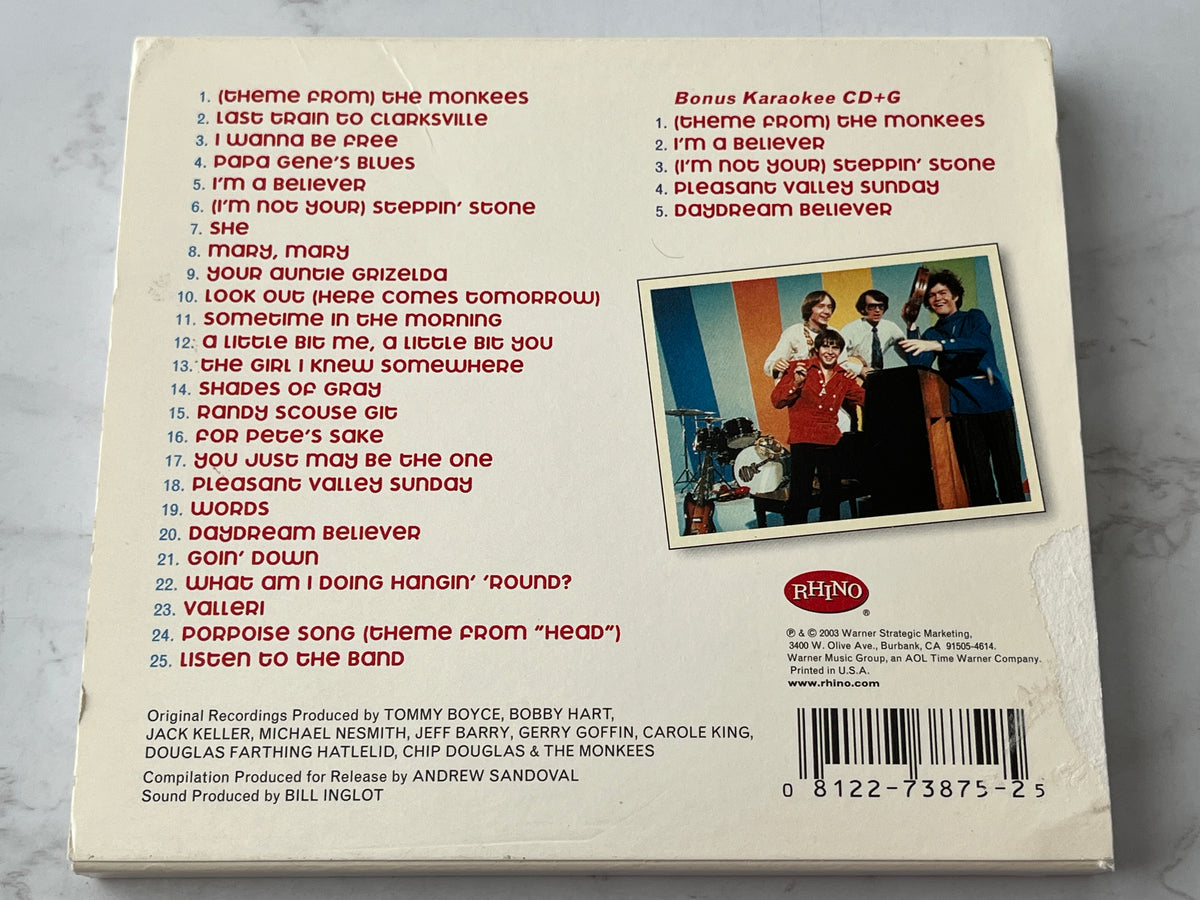 The Monkees – The Best Of The Monkees (CD + Bonus Karaoke (2003)