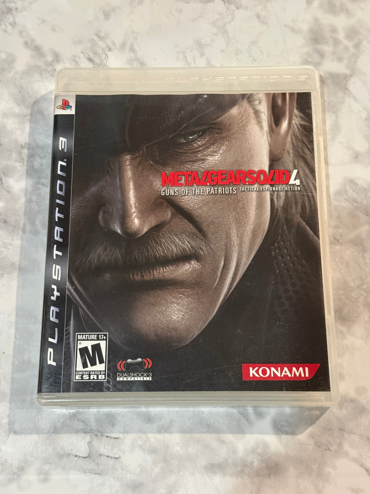 Metal Gear Solid 4 Guns Of The Patriots PS3 CIB Complete w/Manual Kojima