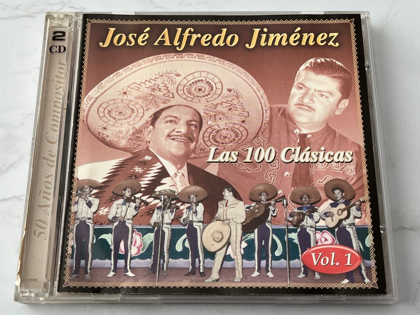 José Alfredo Jiménez – Las 100 Clásicas, Vol. 1 (2-CD Set) (2000)