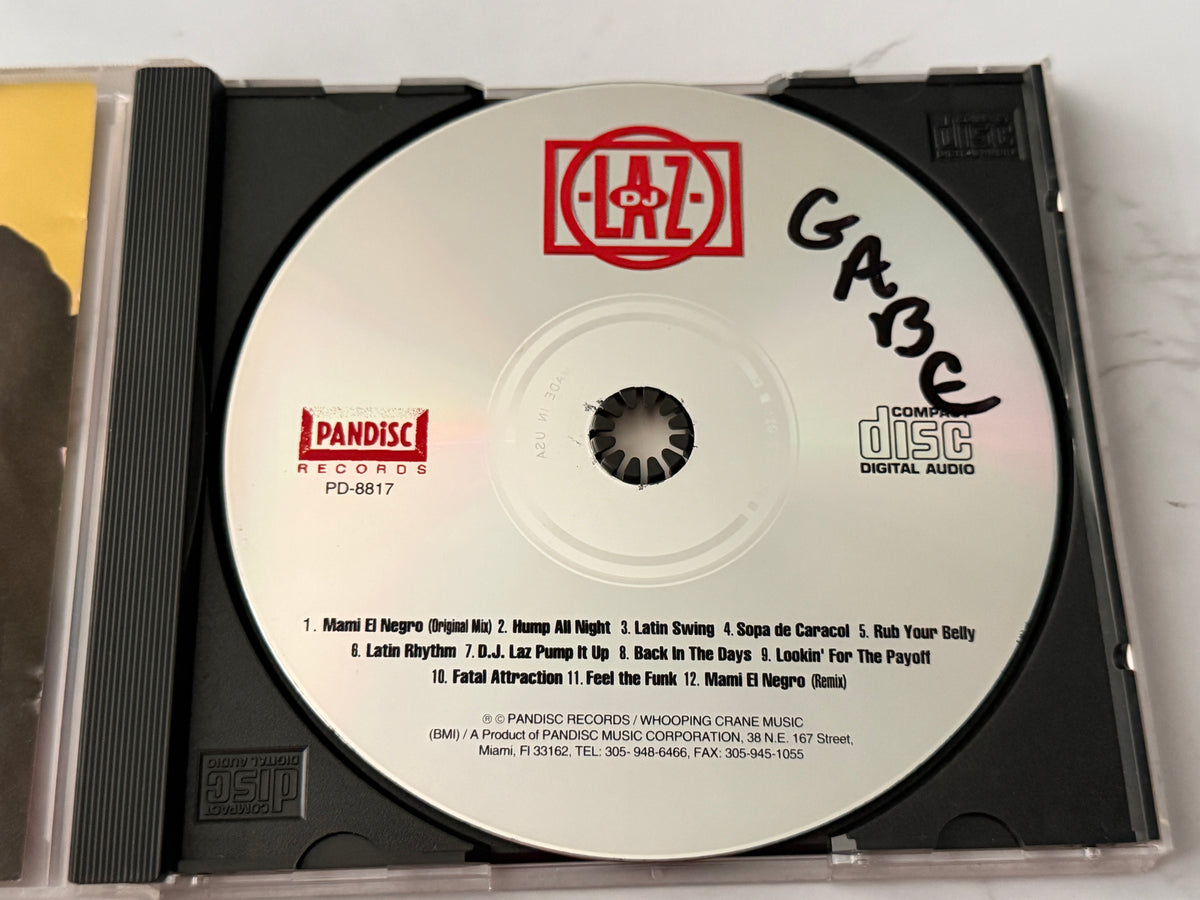 DJ Laz – Gabe (1993) [USA SILVER DISC]