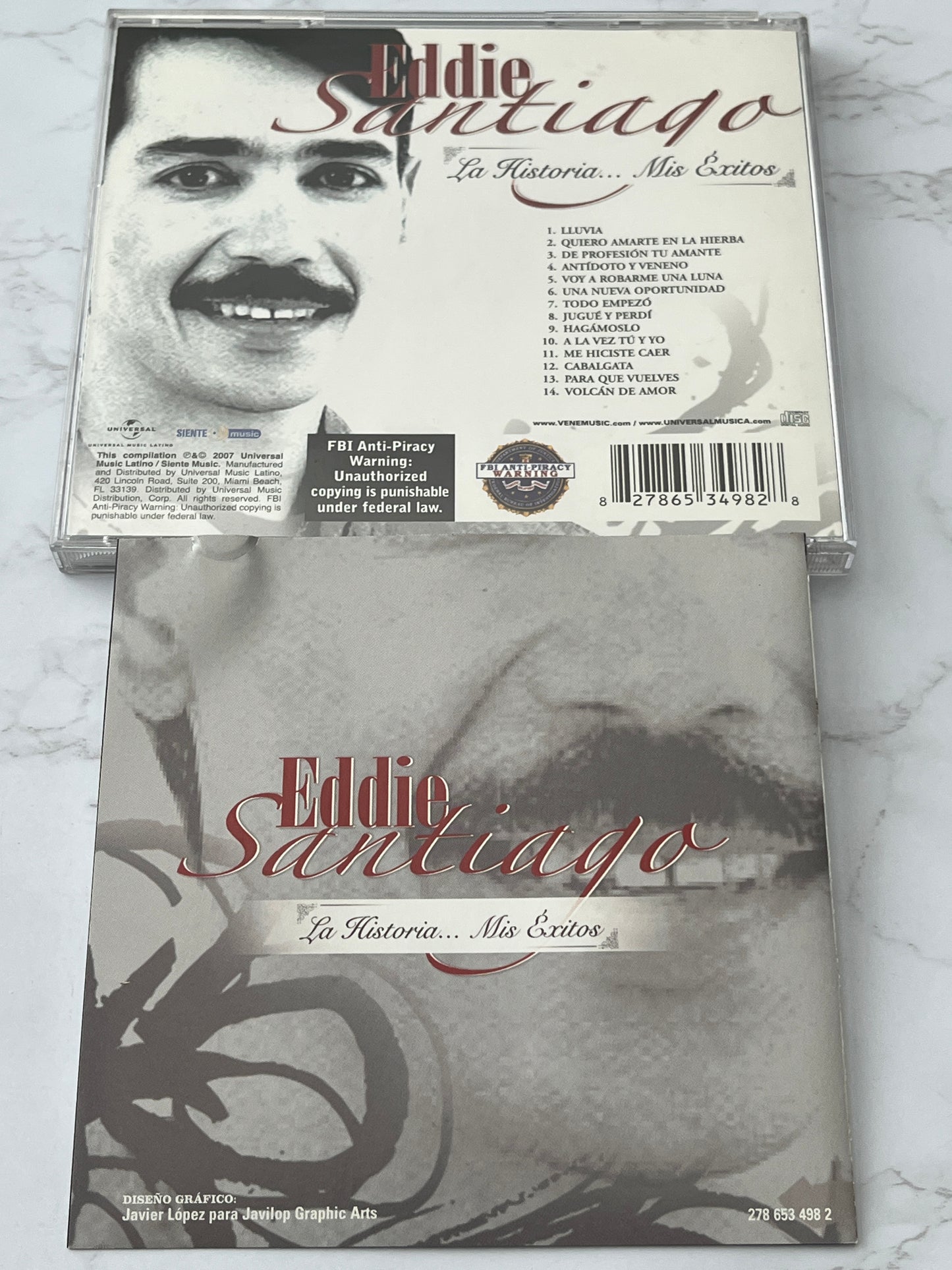 Eddie Santiago – La Historia... Mis Éxitos (2007)