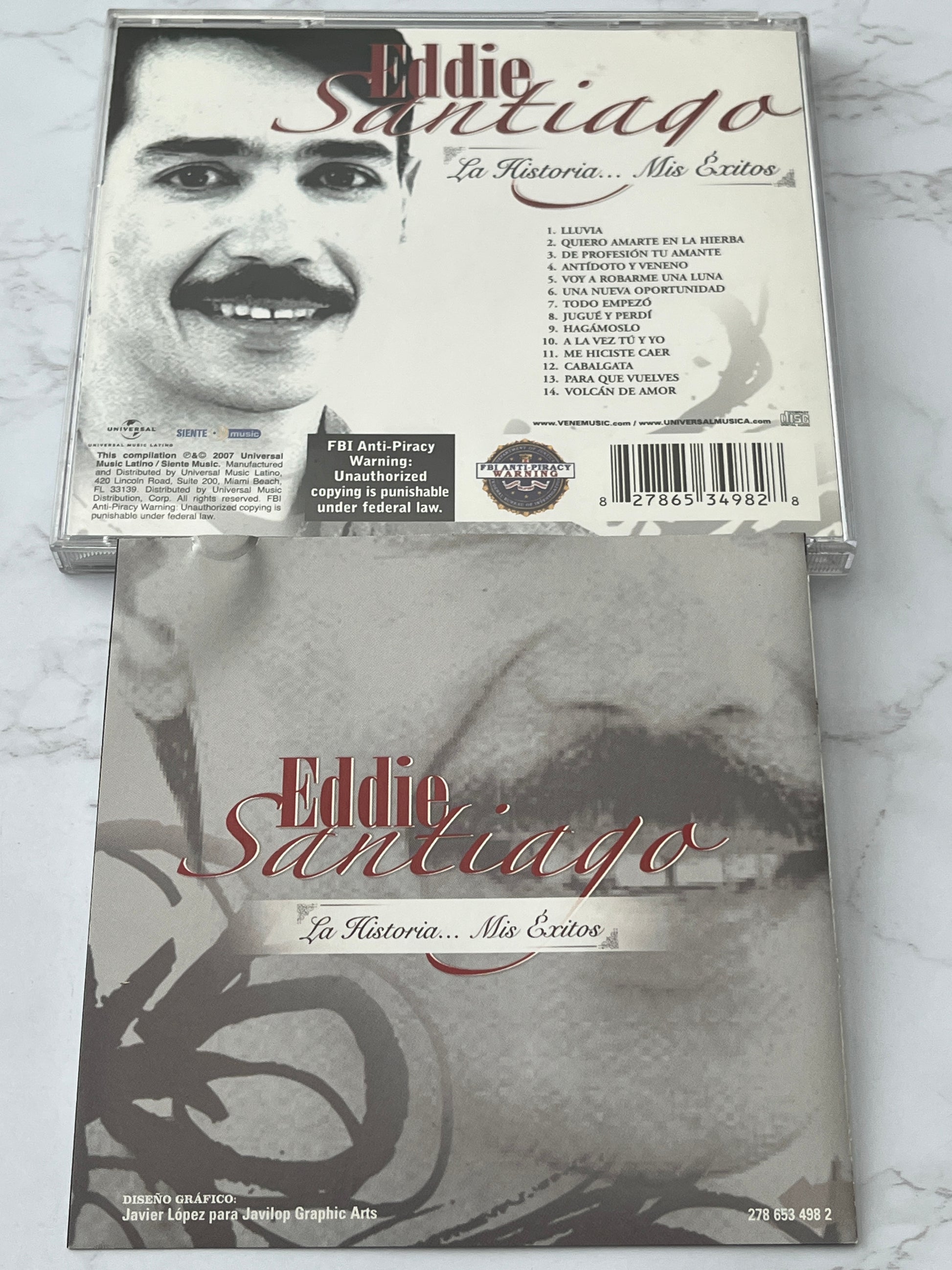 Eddie Santiago – La Historia... Mis Éxitos (2007)