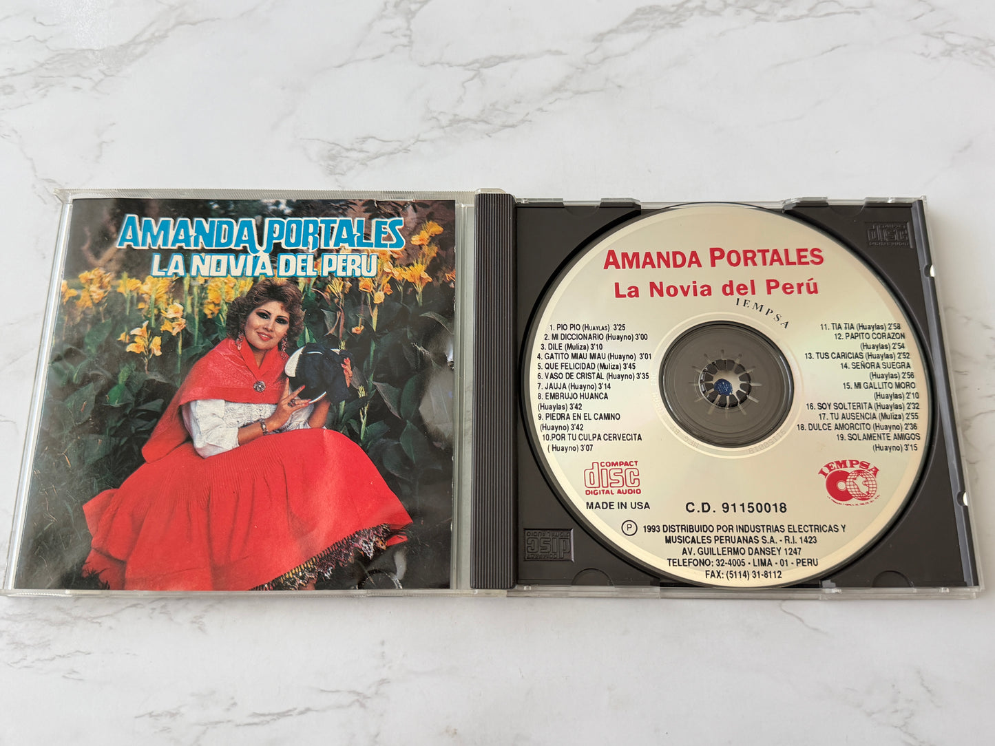 Amanda Portales – La Novia Del Perú (1992)