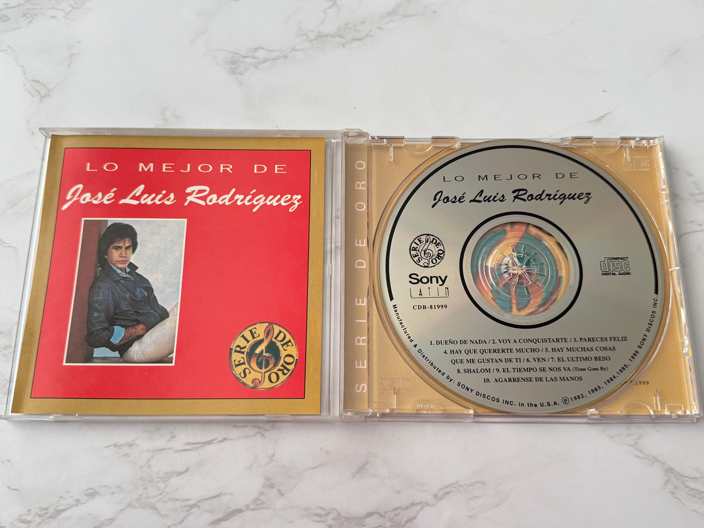 Jose Luis Rodríguez – Lo Mejor De José Luis Rodríguez — Serie De Oro (1998)