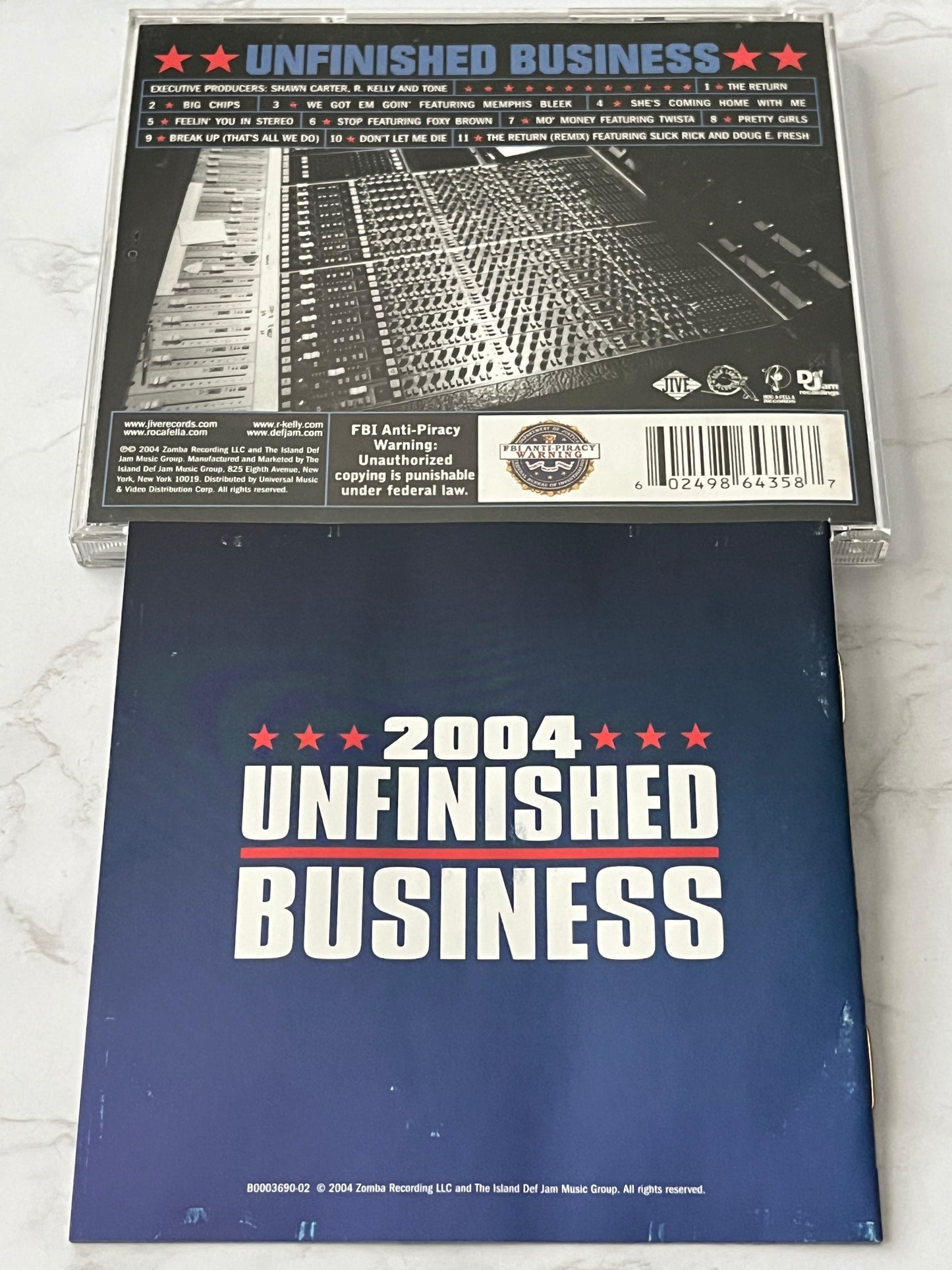 R. Kelly & Jay-Z – Unfinished Business (2004)