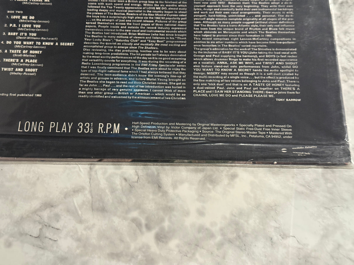 Beatles Please Please Me LP SEALED! MFSL MADE IN JAPAN Mobile Fidelity RARE!