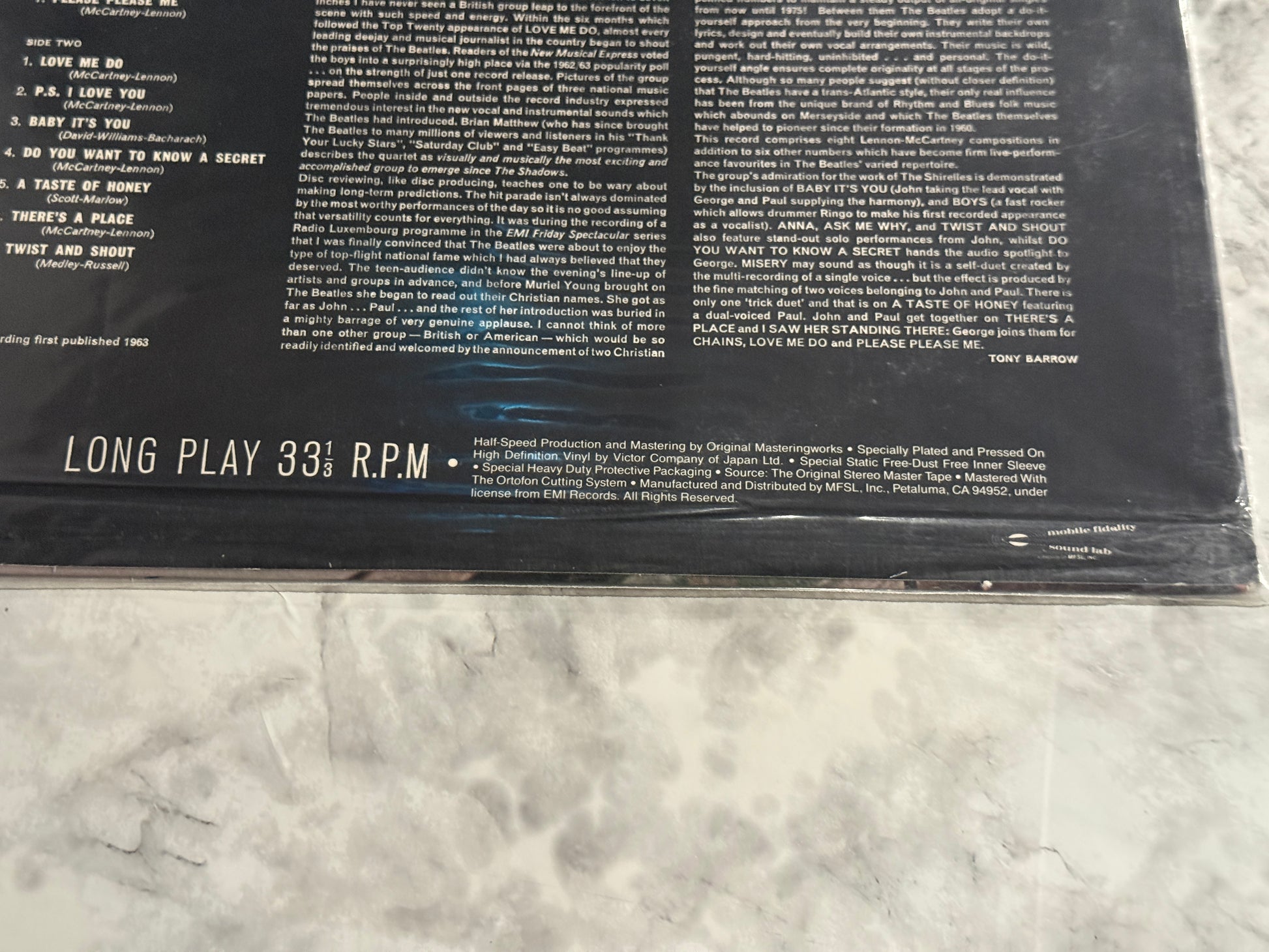 Beatles Please Please Me LP SEALED! MFSL MADE IN JAPAN Mobile Fidelity RARE!