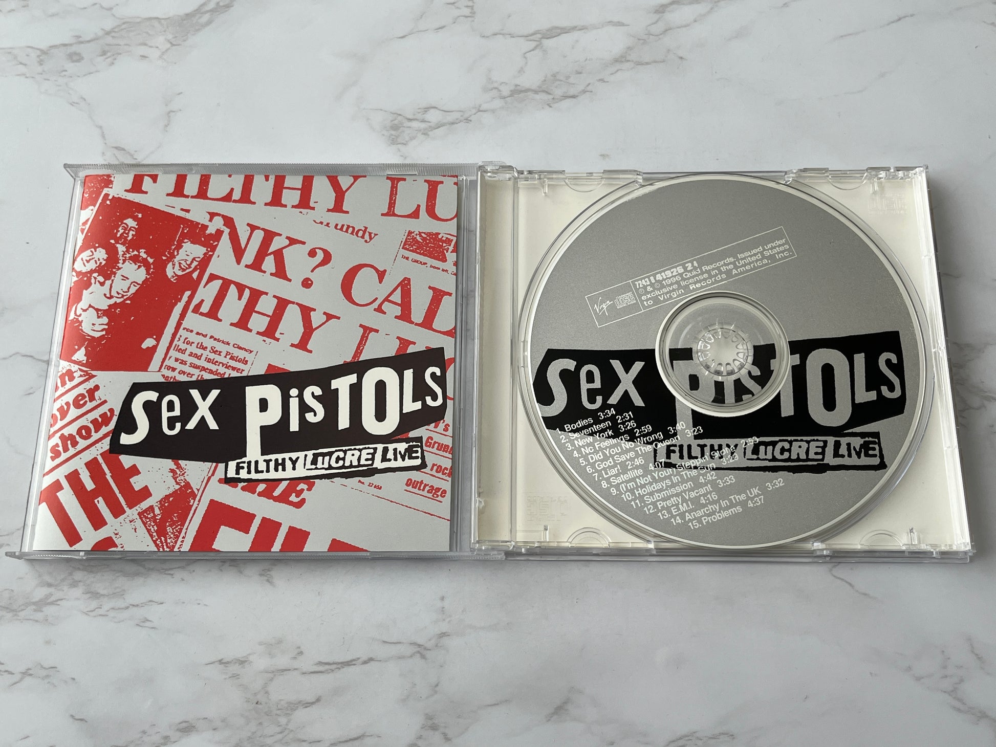 Sex Pistols – Filthy Lucre Live (1996)
