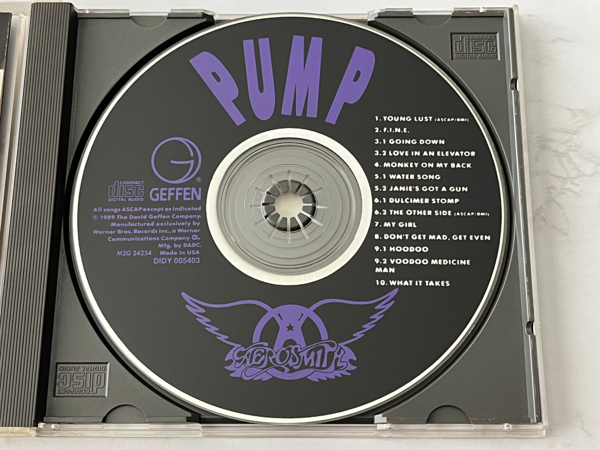 Aerosmith – Pump (1989) [DADC PRESS]