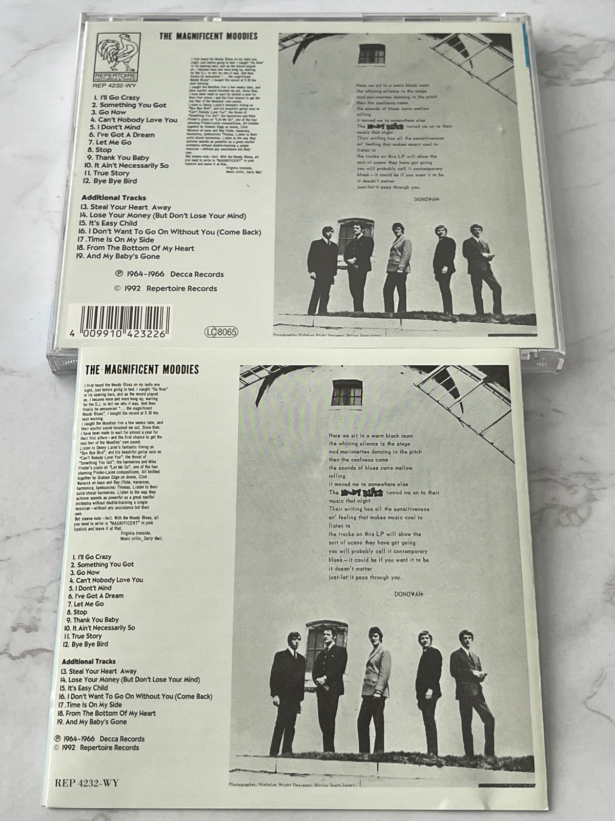 The Moody Blues – The Magnificent Moodies (7 (1992) [GERMAN PRESS]