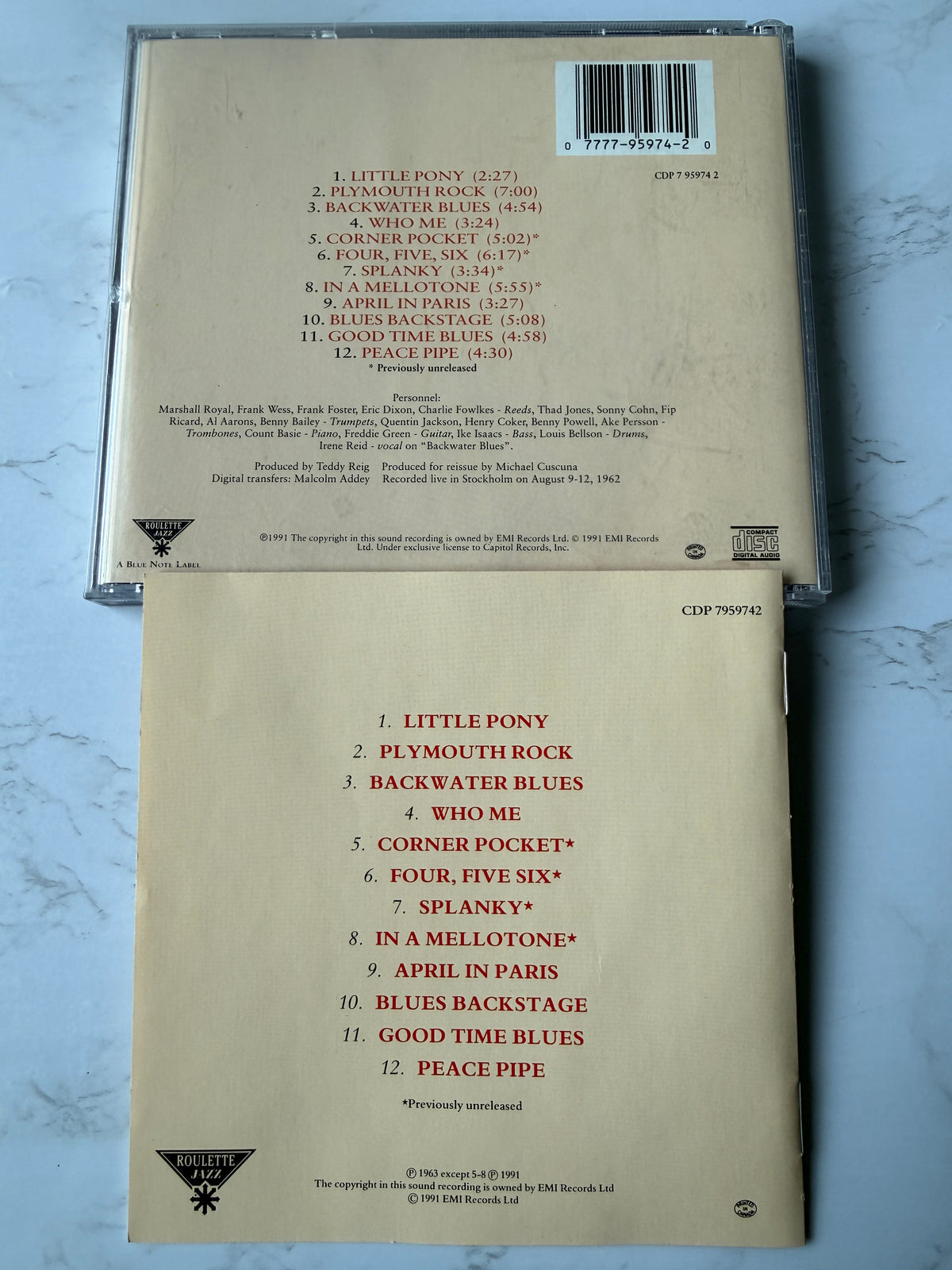 Count Basie – Basie In Sweden (1991)