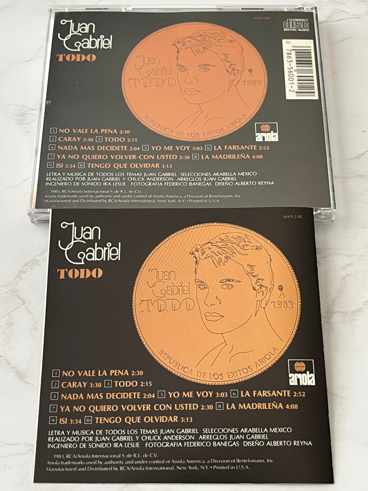 Juan Gabriel – Todo (1983)