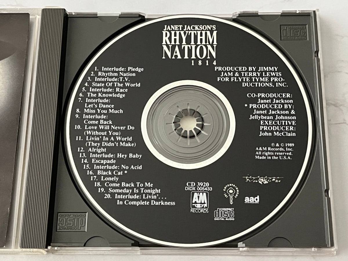 Janet Jackson – Rhythm Nation 1814 (1989) [DADC PRESS]