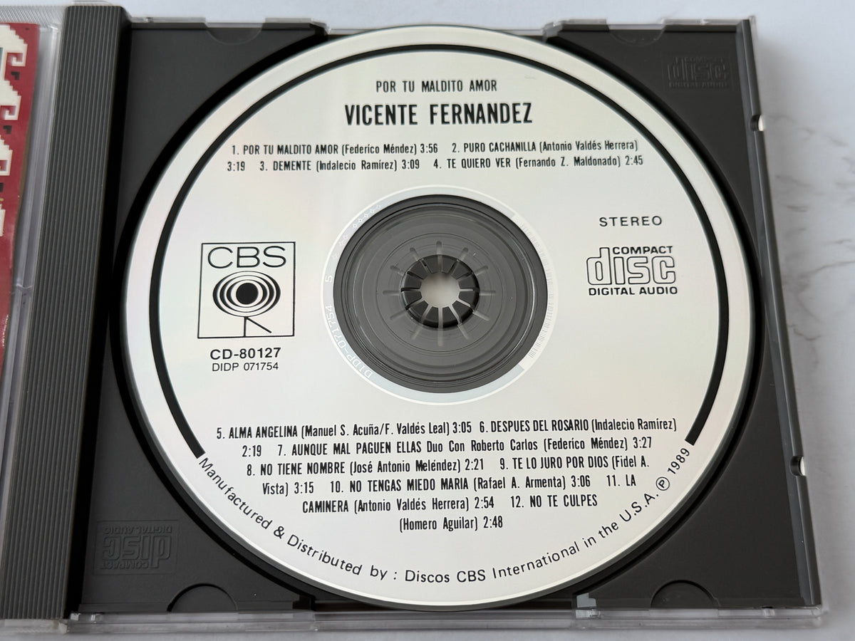 Vicente Fernández – Por Tu Maldito Amor (1989)