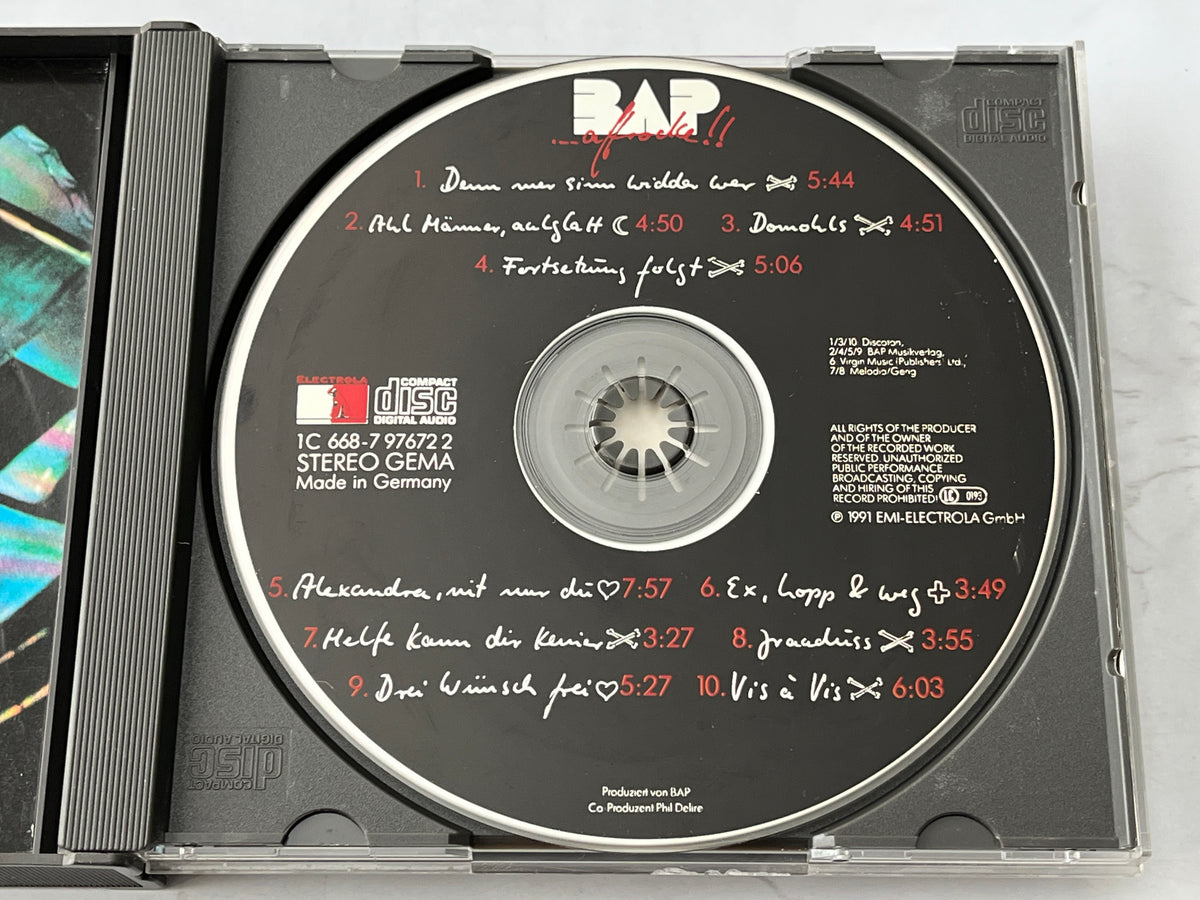 BAP – Affrocke!! (2-CD Set) (1991) [GERMAN PRESS]