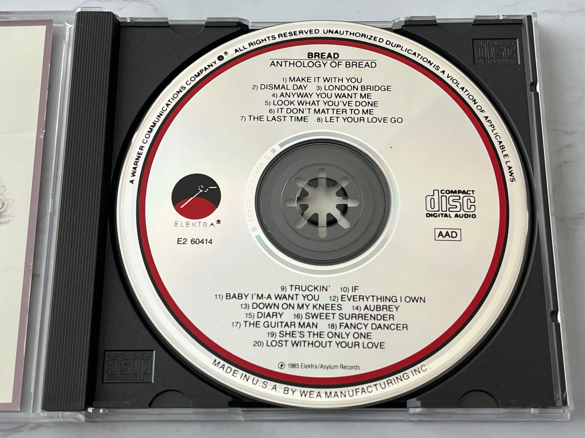 Bread – Anthology Of Bread (1985)