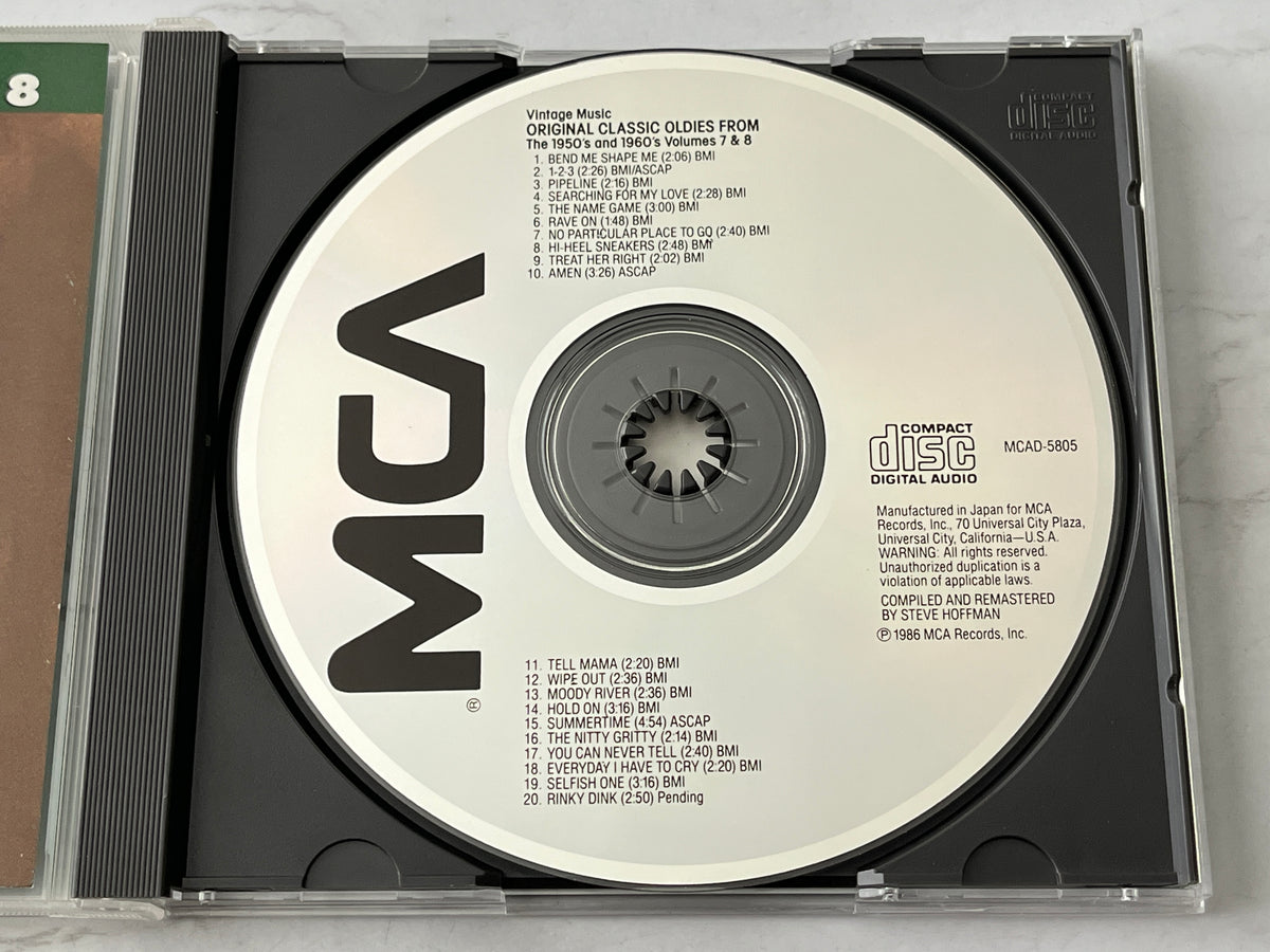 Vintage Music Volumes 7 & 8 (1986) [JAPAN TARGET ERA]